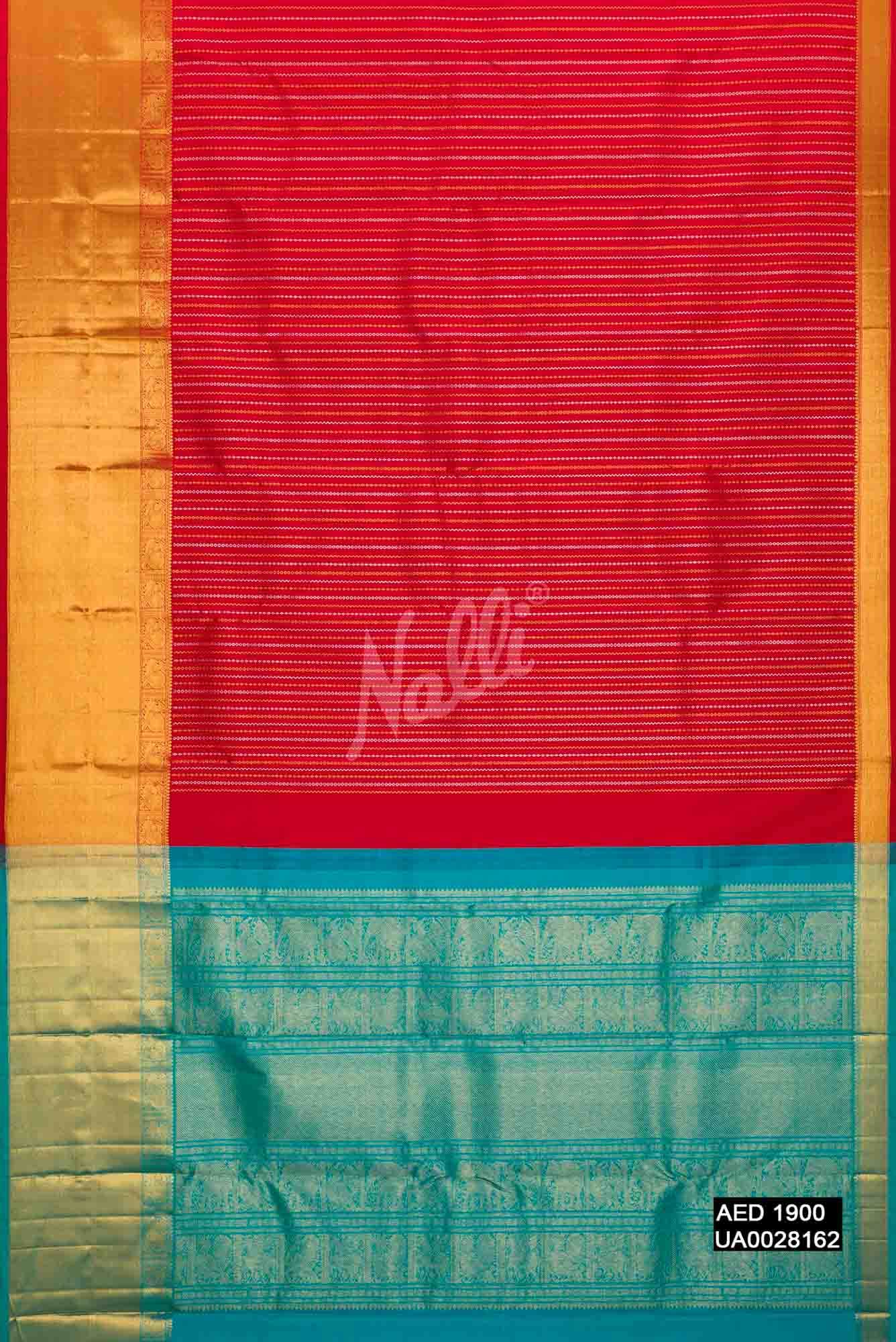 Red Kanchipuram Silk Saree