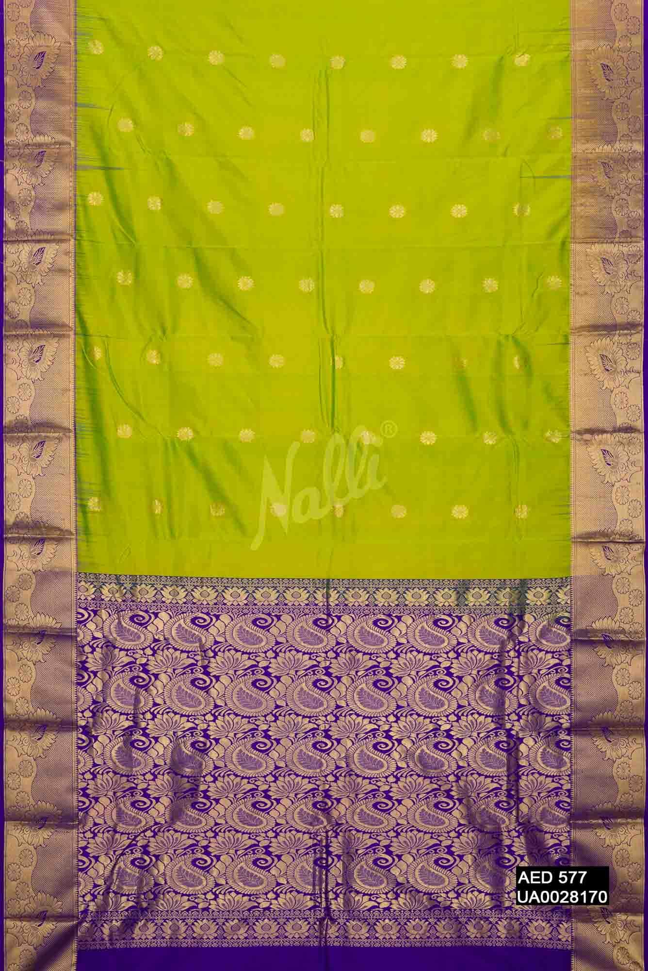Green Kanchipuram Silk Saree