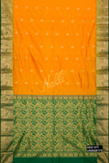 Yellow Kanchipuram Silk Saree