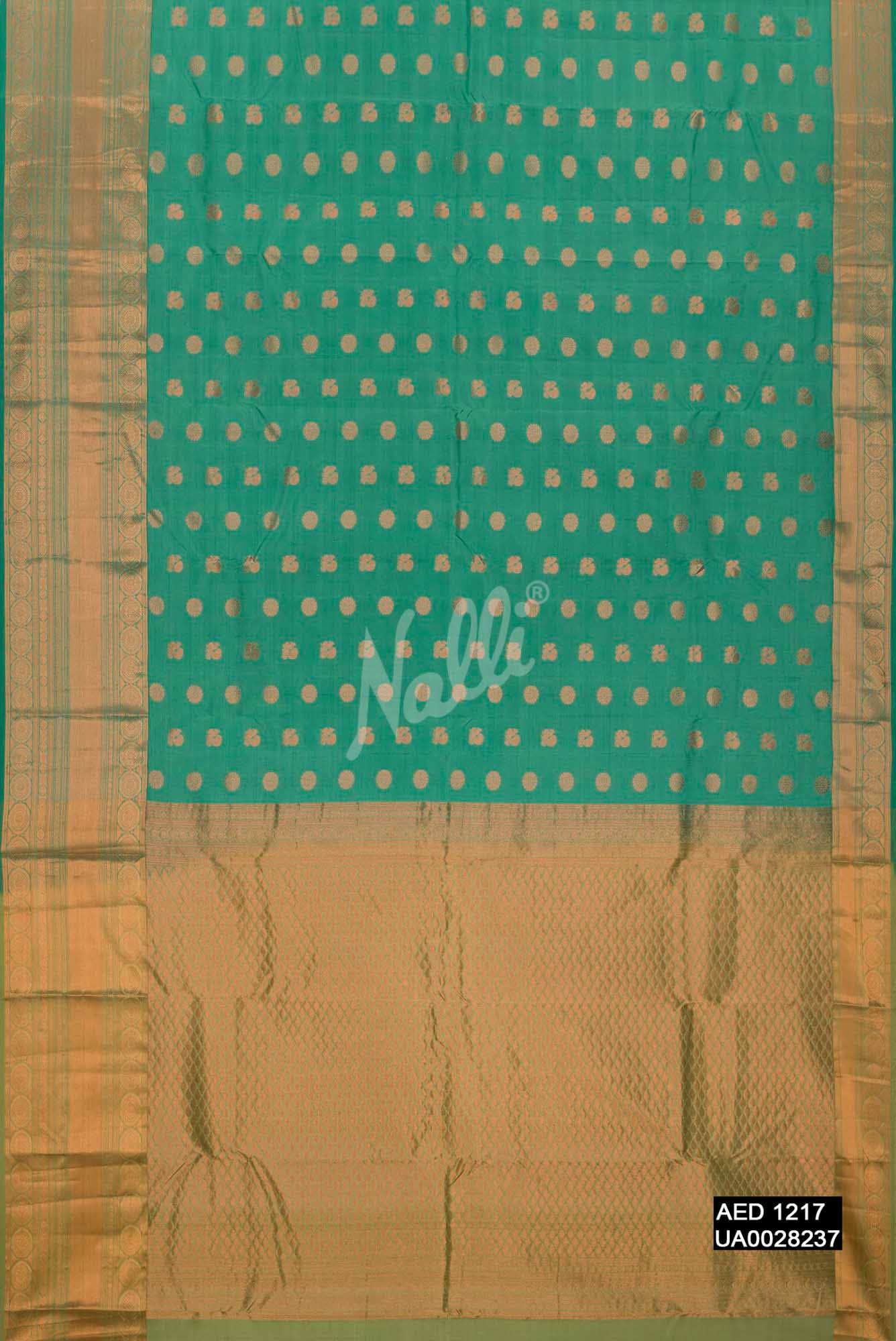 Green Kanchipuram Silk Saree