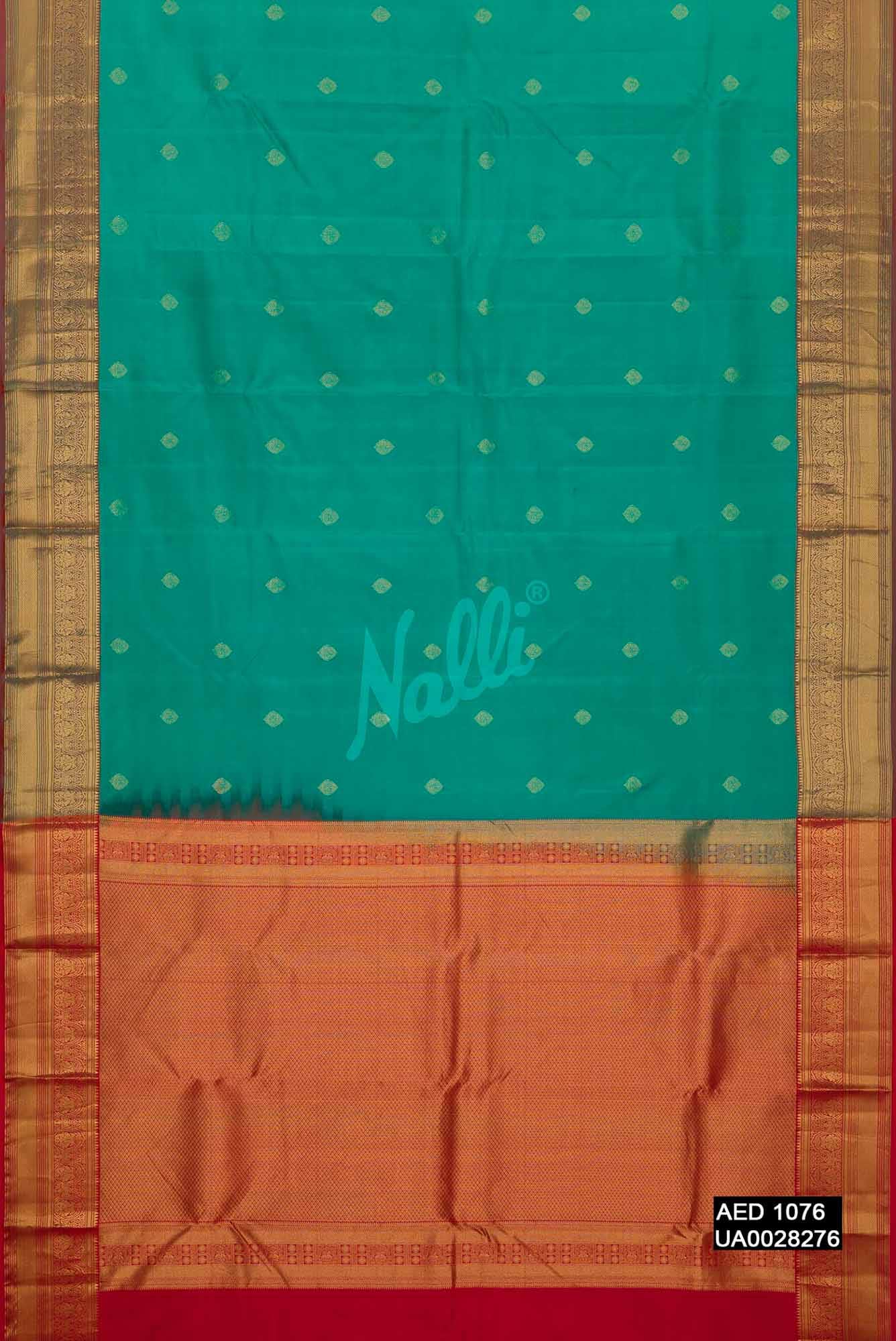 Green Kanchipuram Silk Saree