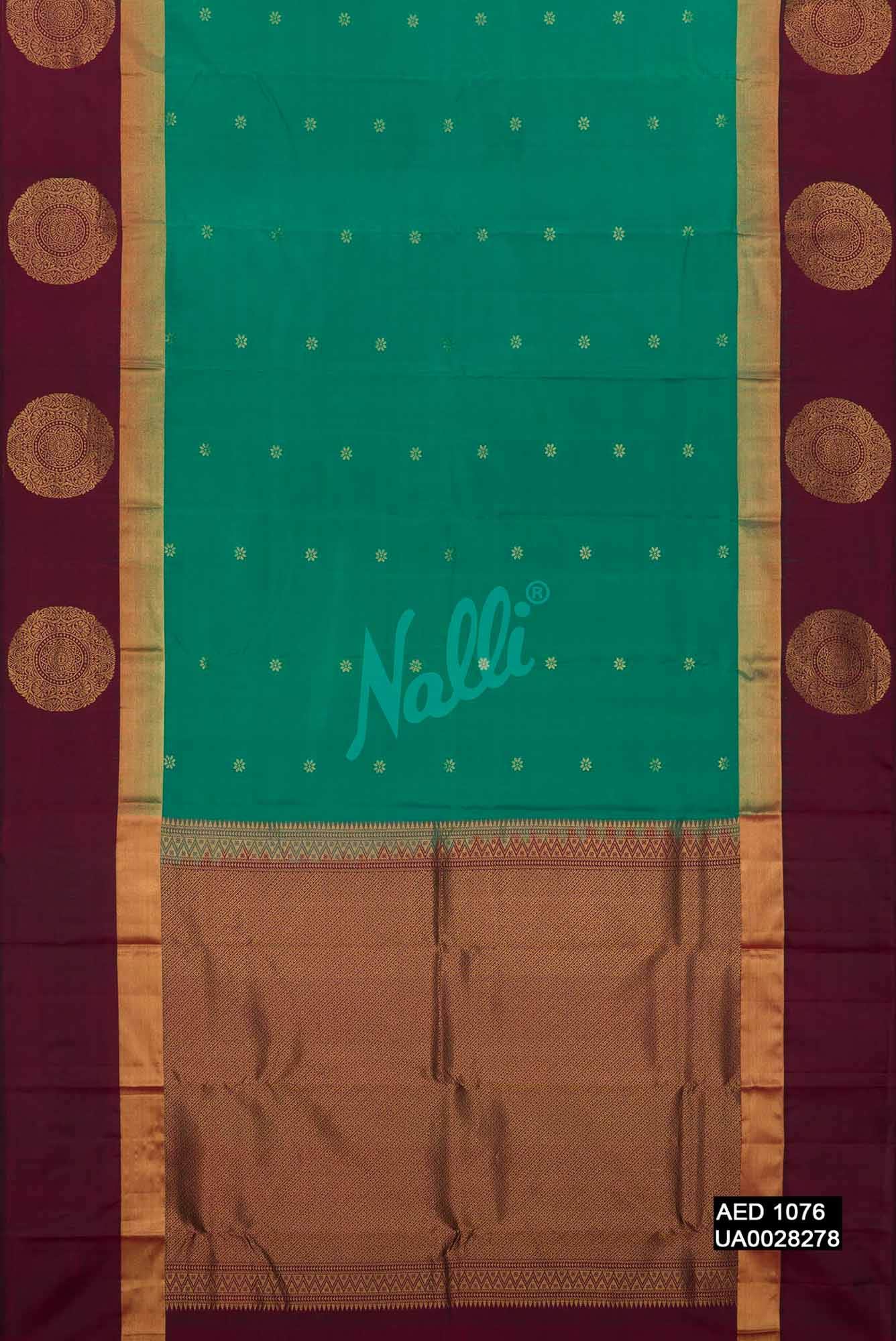 Green Kanchipuram Silk Saree
