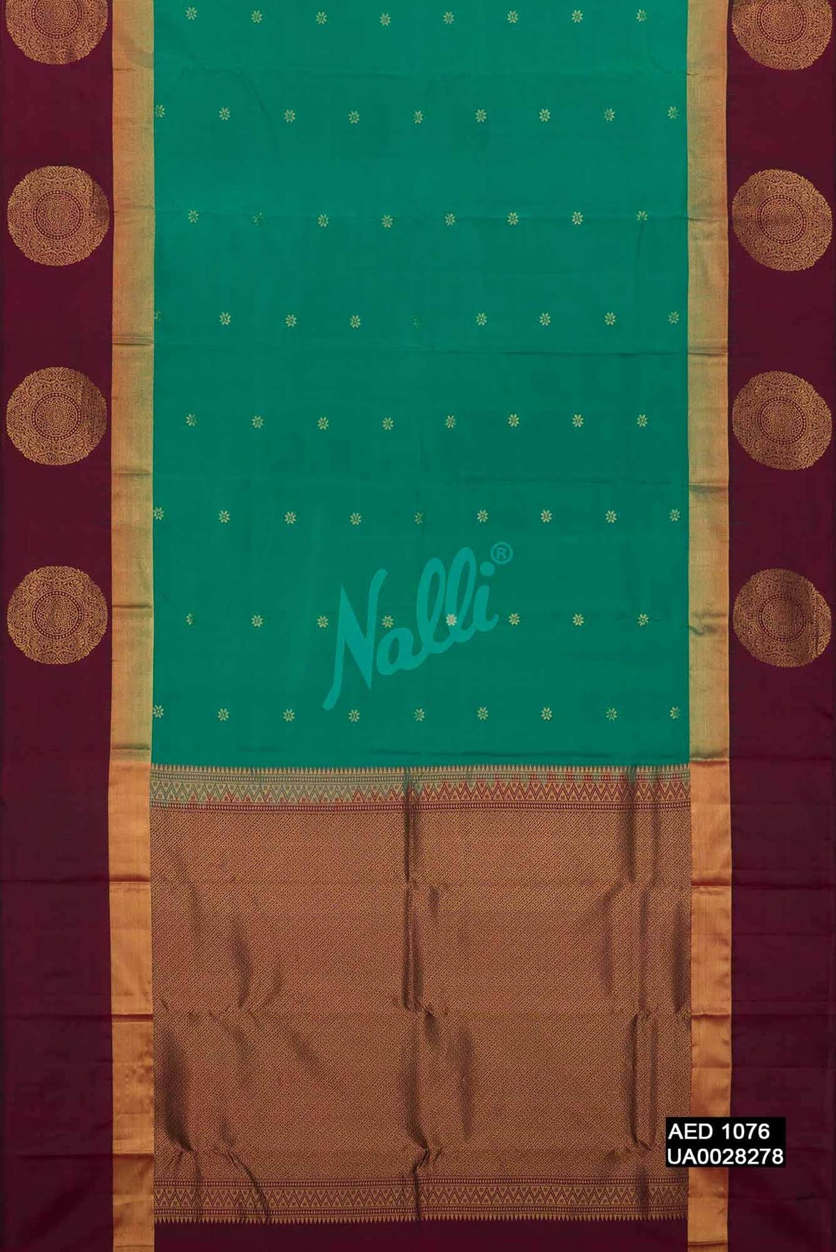 Green Kanchipuram Silk Saree