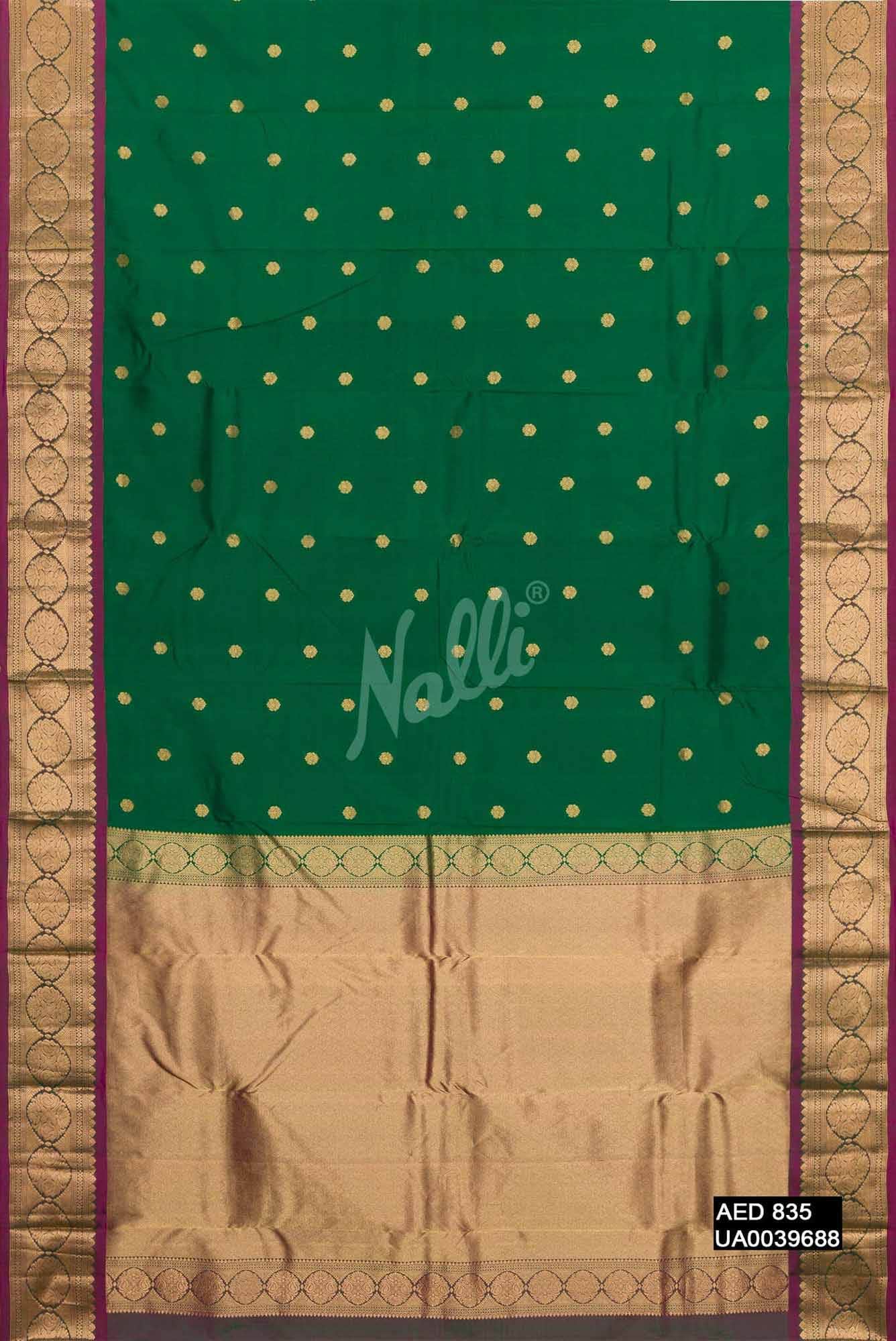 Green Kanchipuram Silk Saree