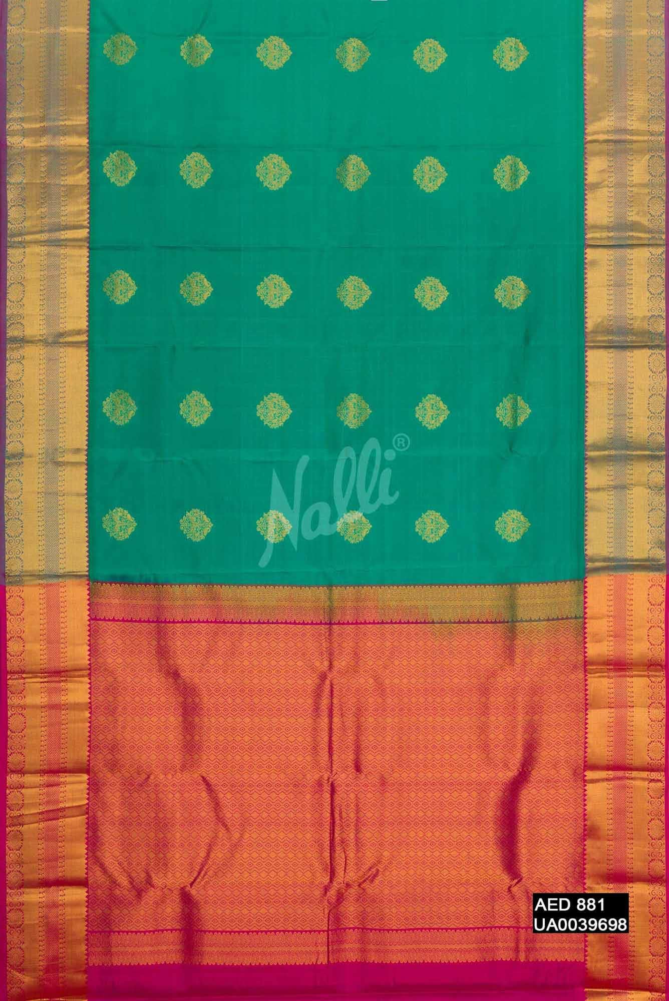 Green Kanchipuram Silk Saree