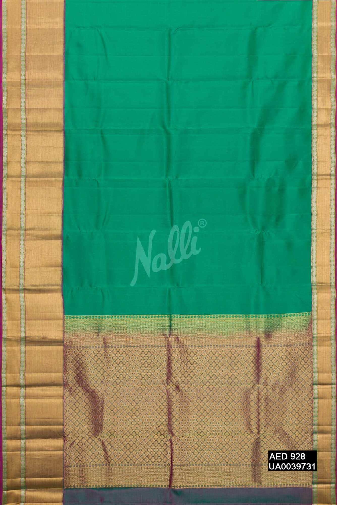 Green Kanchipuram Silk Saree