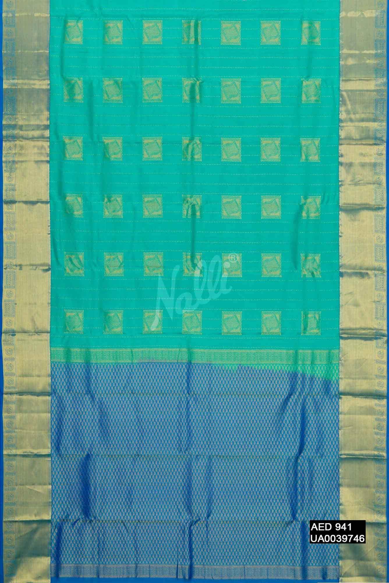 Green Kanchipuram Silk Saree