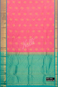 Pink Kanchipuram Silk Saree