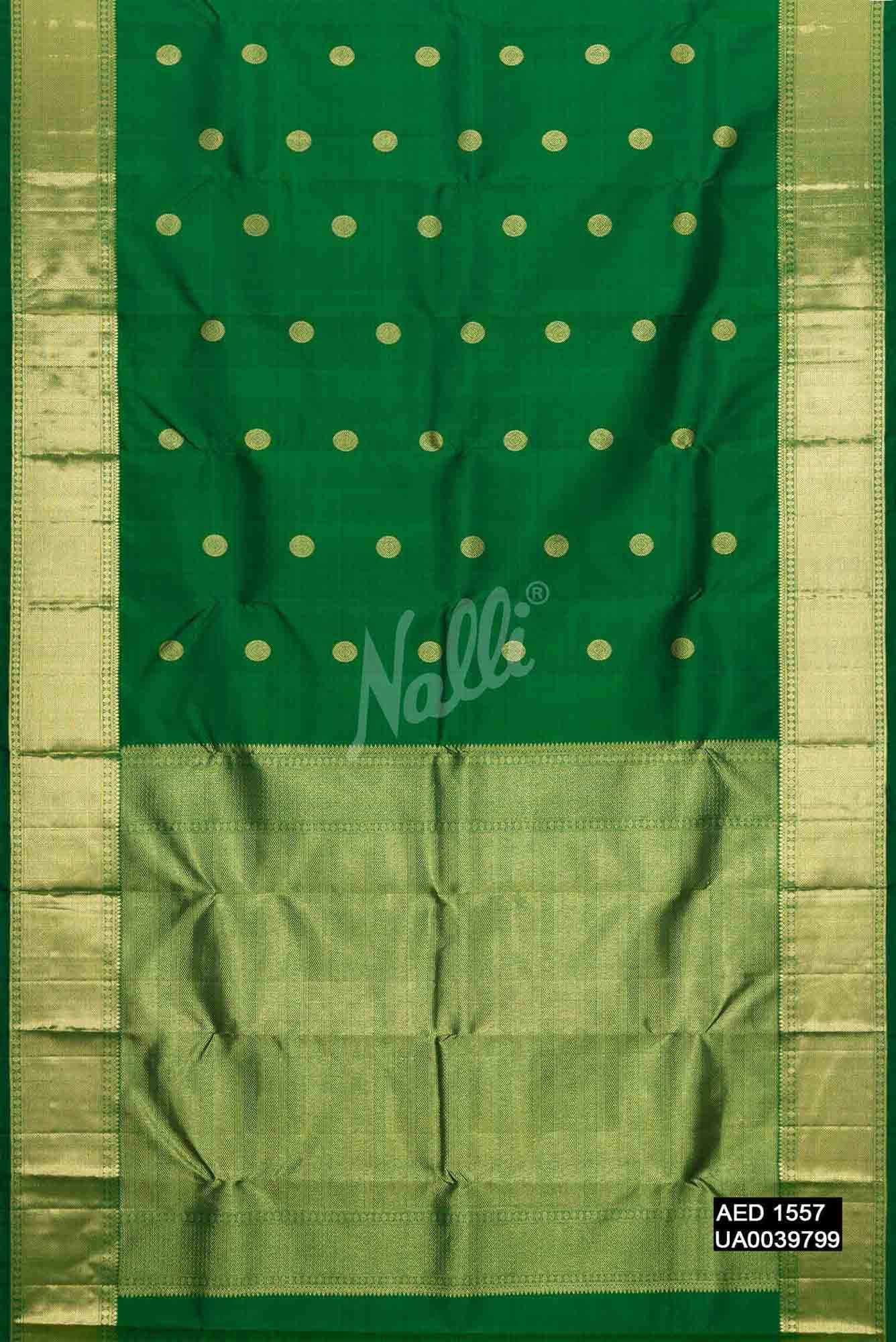 Green Kanchipuram Silk Saree