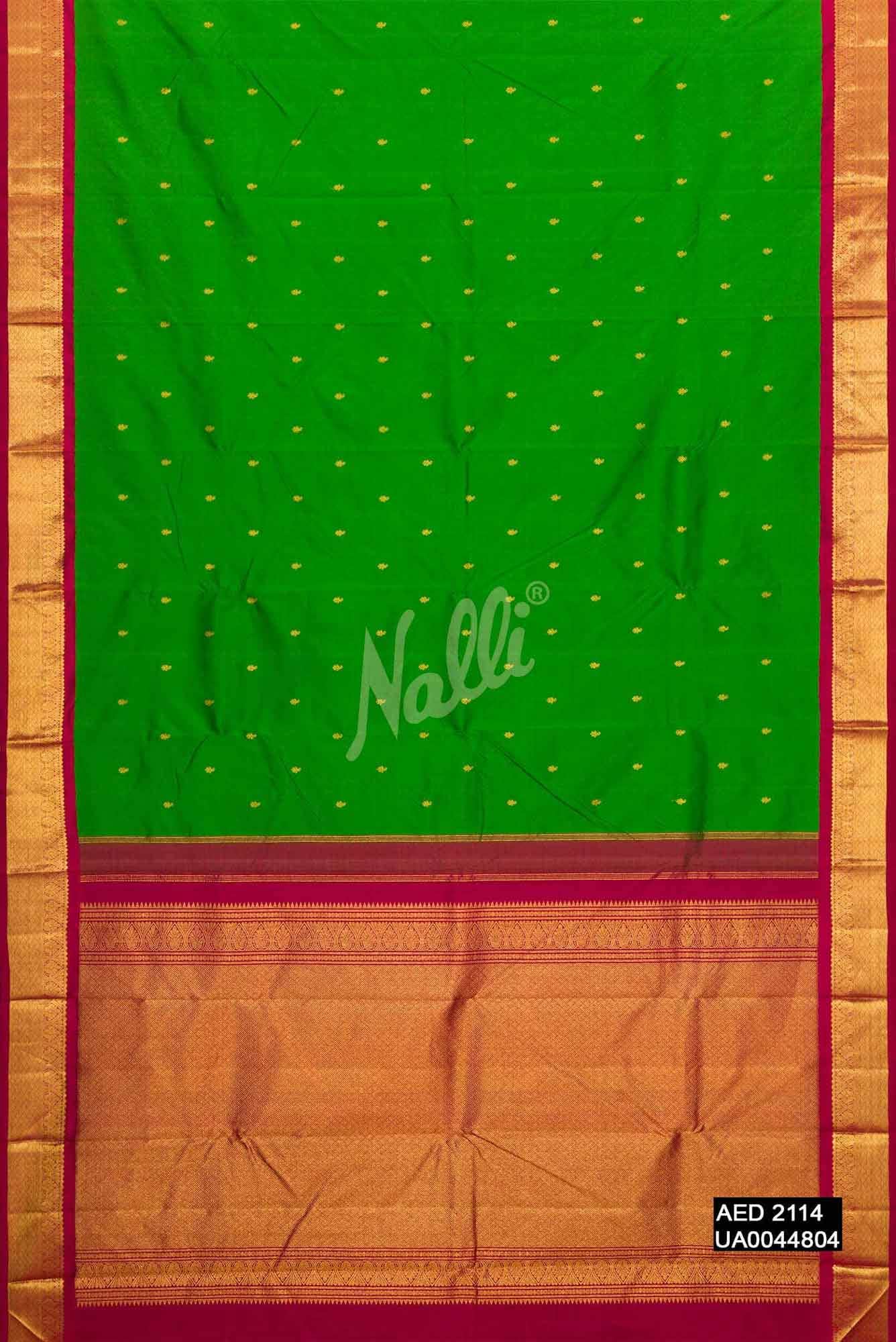 Green Kanchipuram Silk Saree