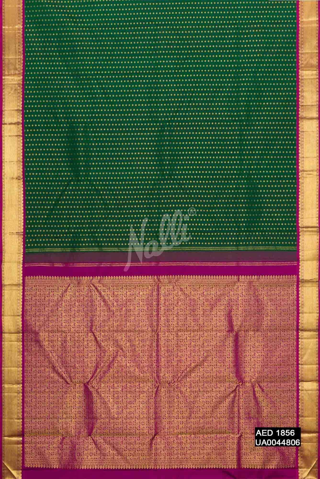 Green Kanchipuram Silk Saree