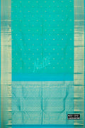 Sea Green Kanchipuram Silk Saree