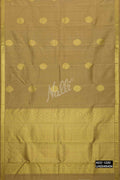 Gold Kanchipuram Silk Saree