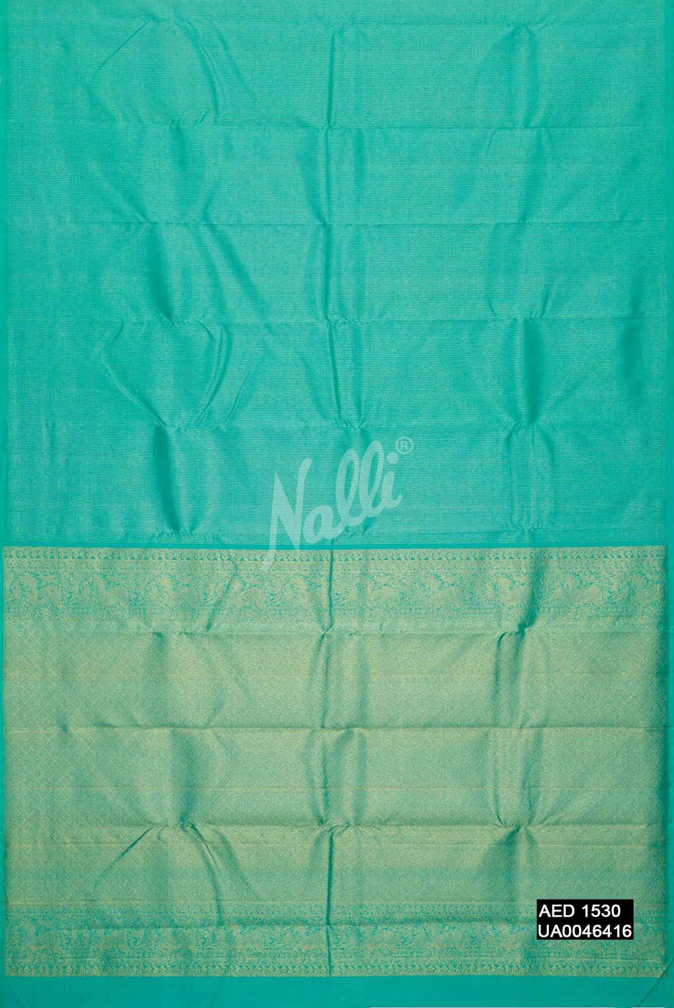 Blue Kanchipuram Silk Saree