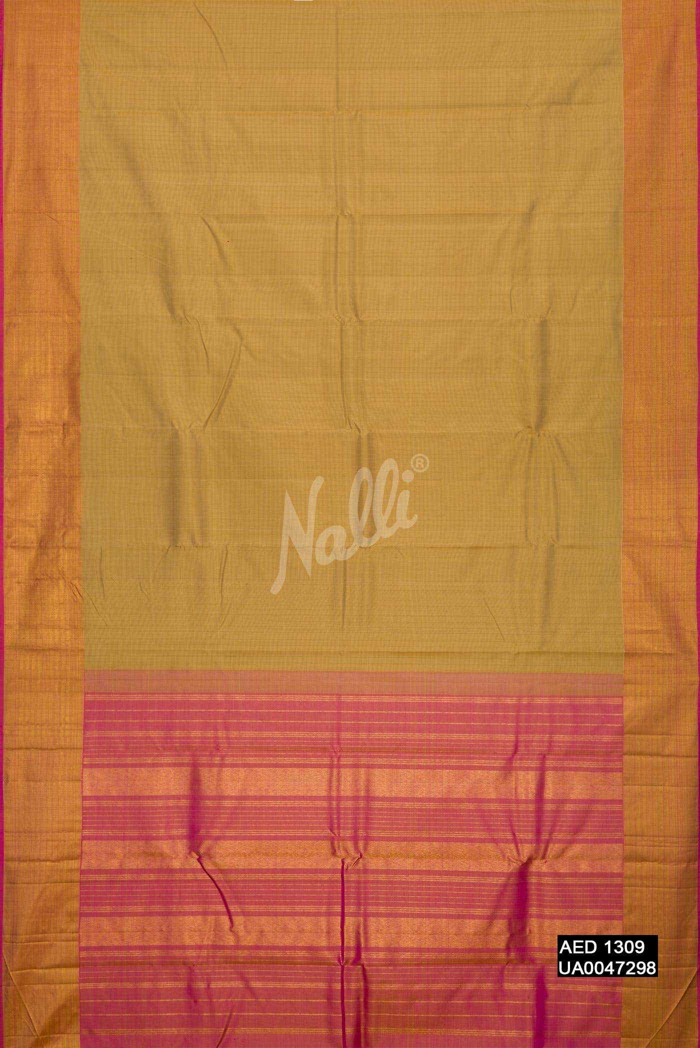Pista Green Kanchipuram Silk Saree