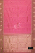 Pink Kanchipuram Silk Saree