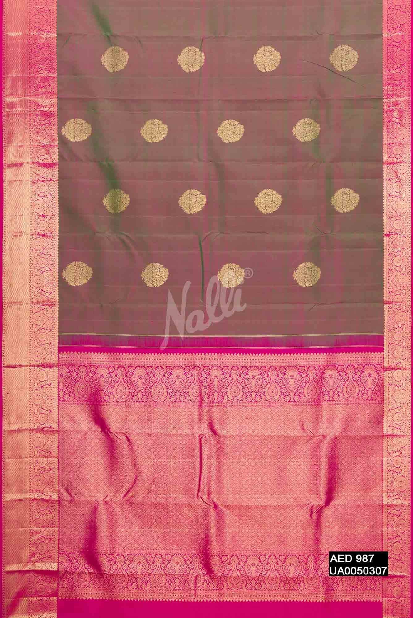 Green Kanchipuram Silk Saree