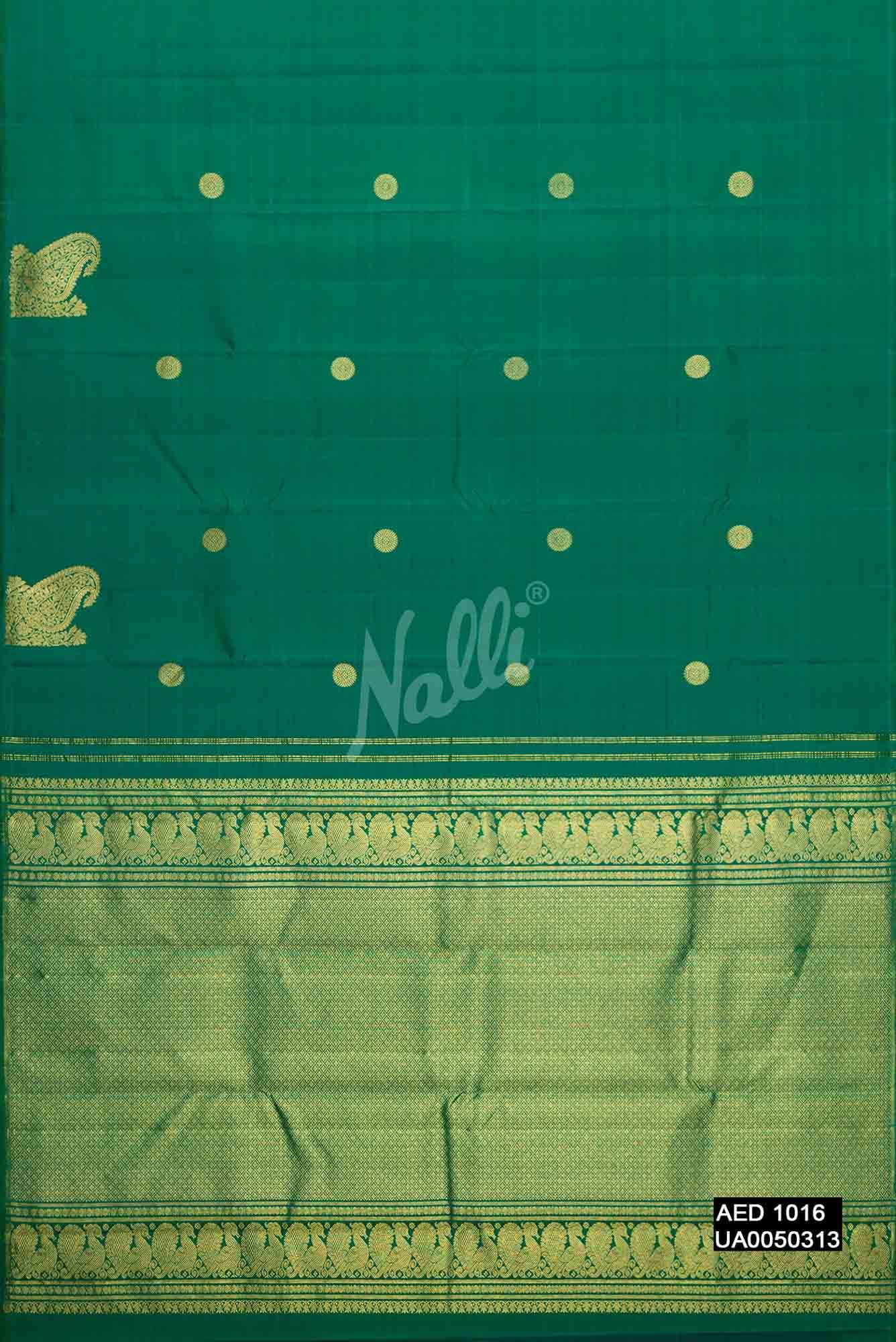 Green Kanchipuram Silk Saree