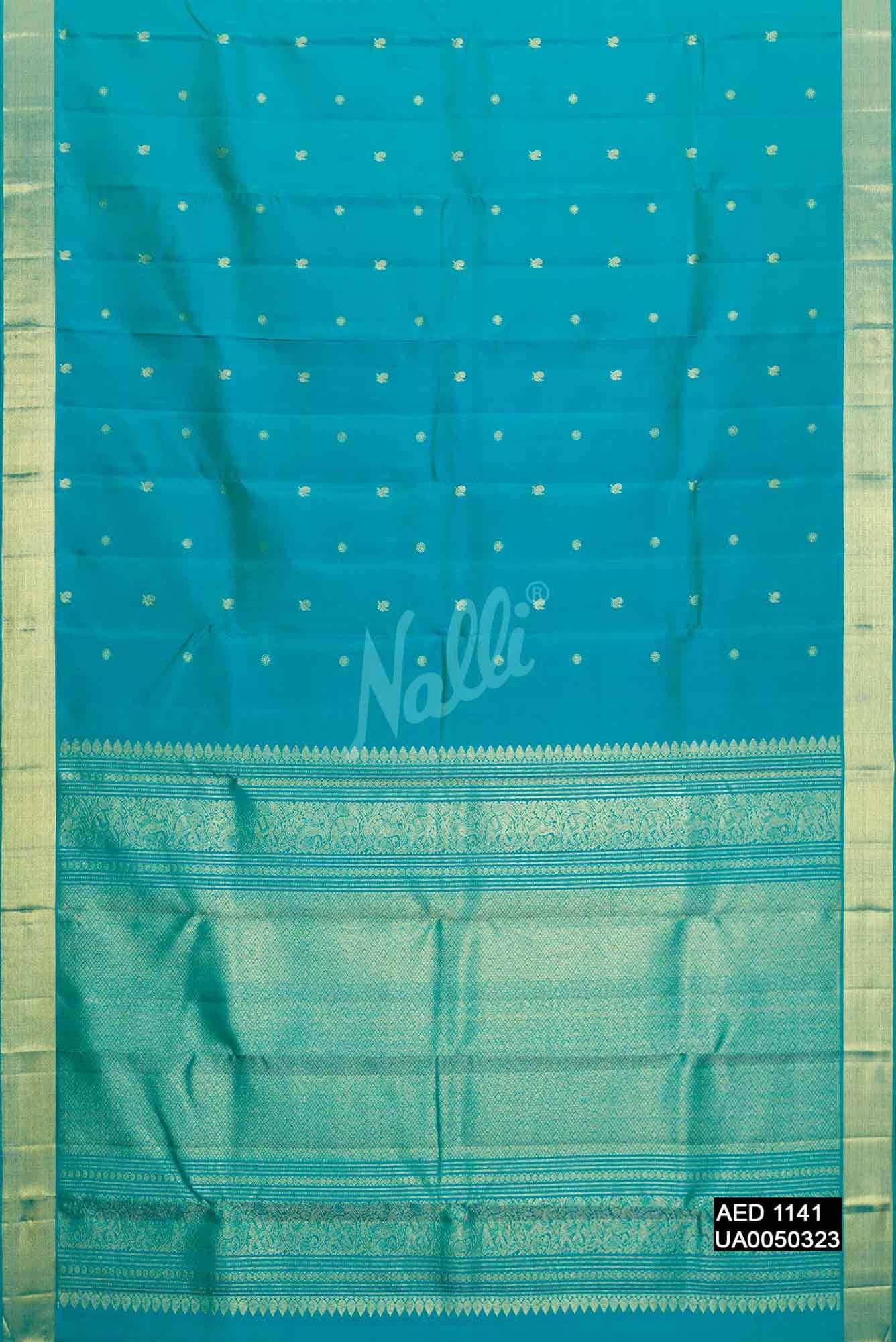 Green Kanchipuram Silk Saree