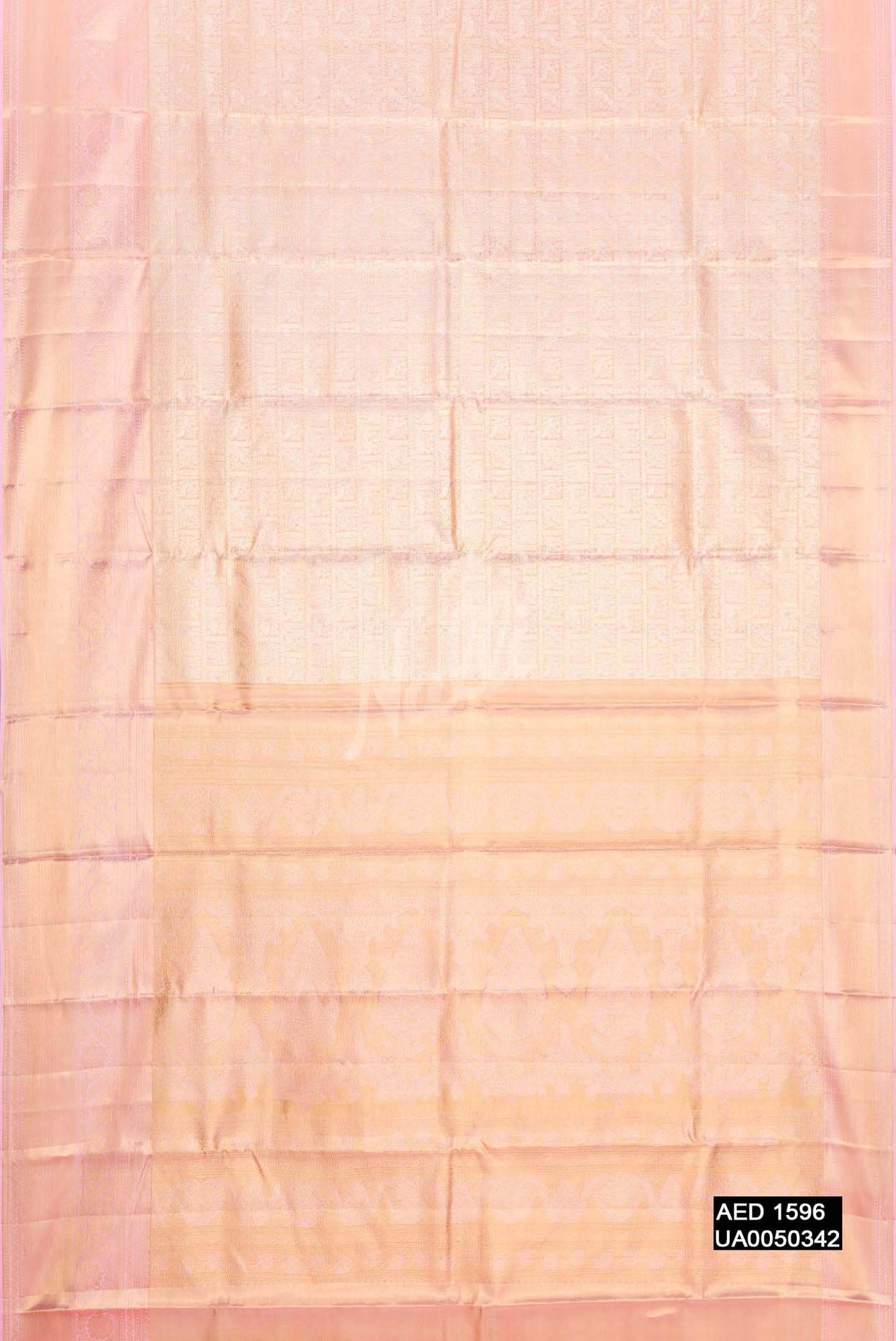 Pink Kanchipuram Tissue Silk Saree