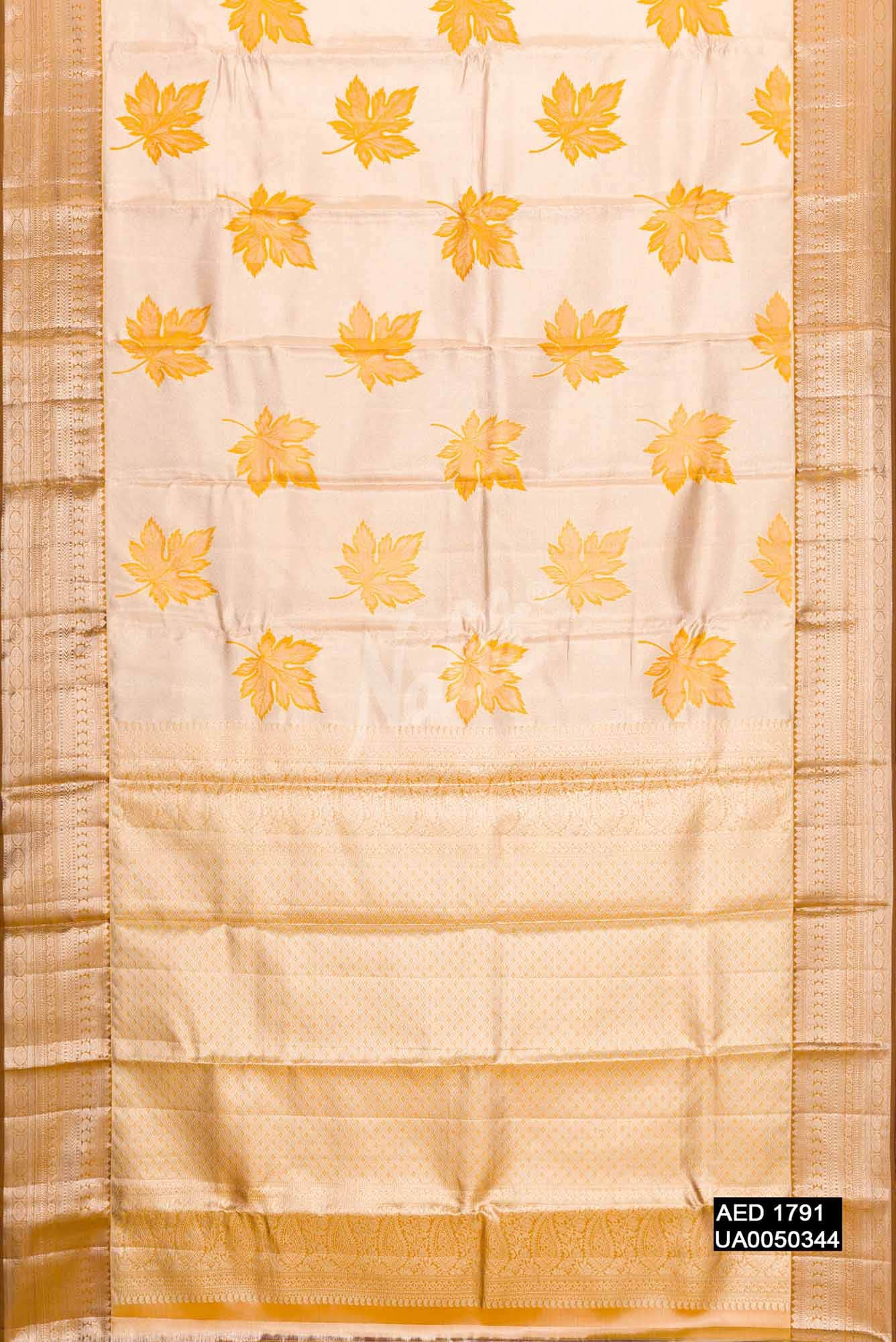Silver Kanchipuram Tissue Silk Saree