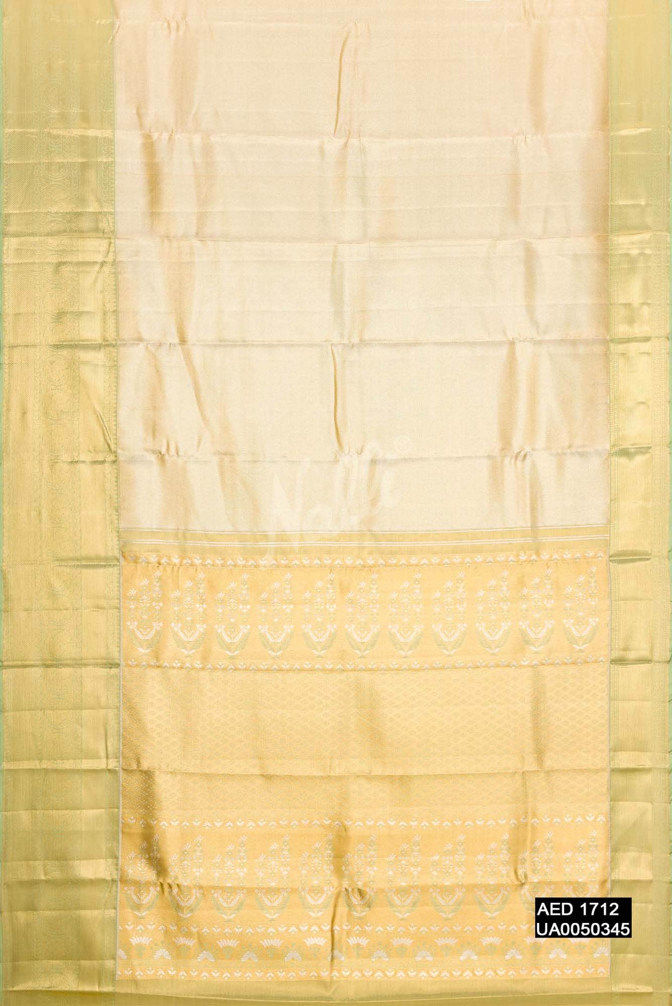 Gold Kanchipuram Tissue Silk Saree
