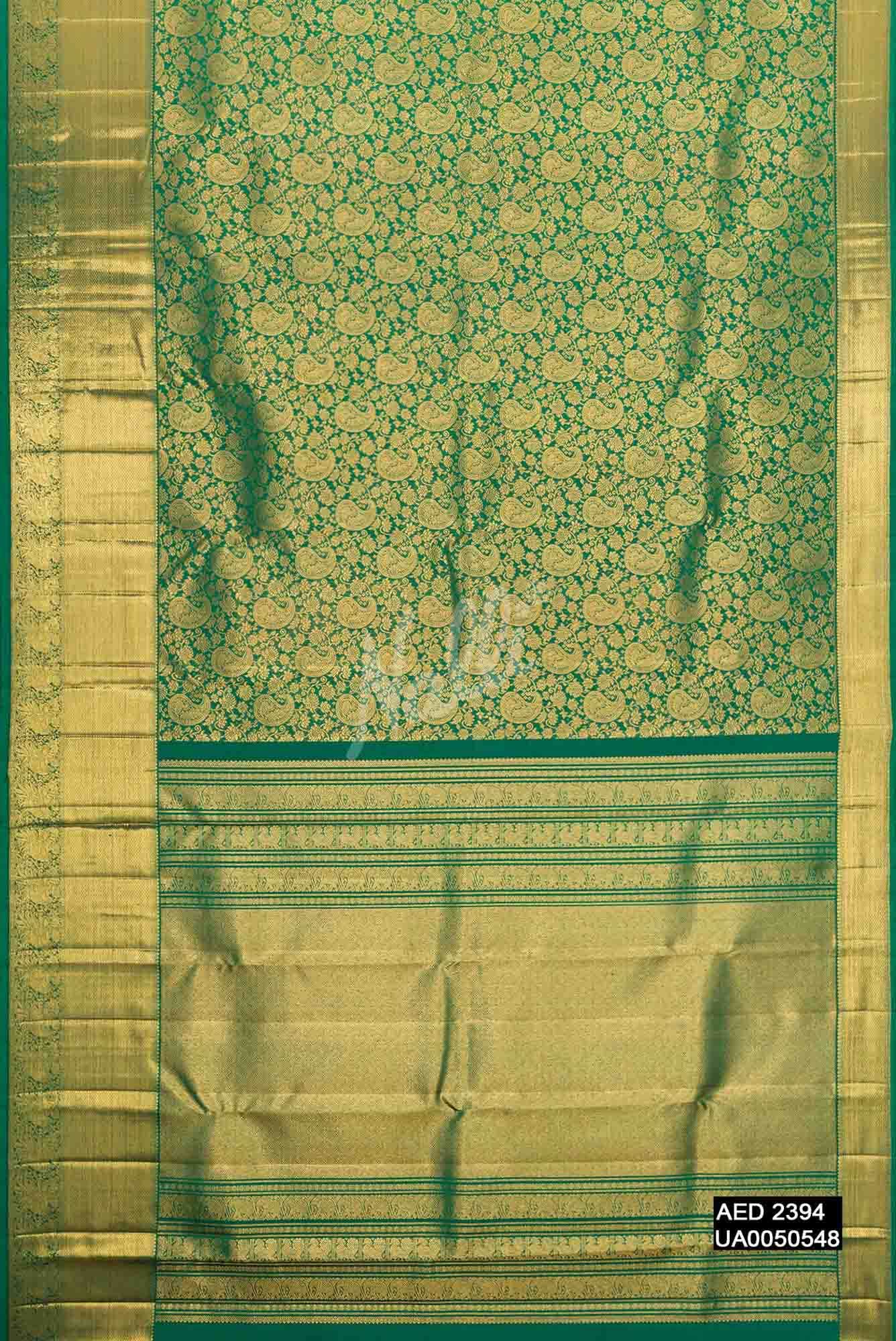 Green Kanchipuram Silk Saree