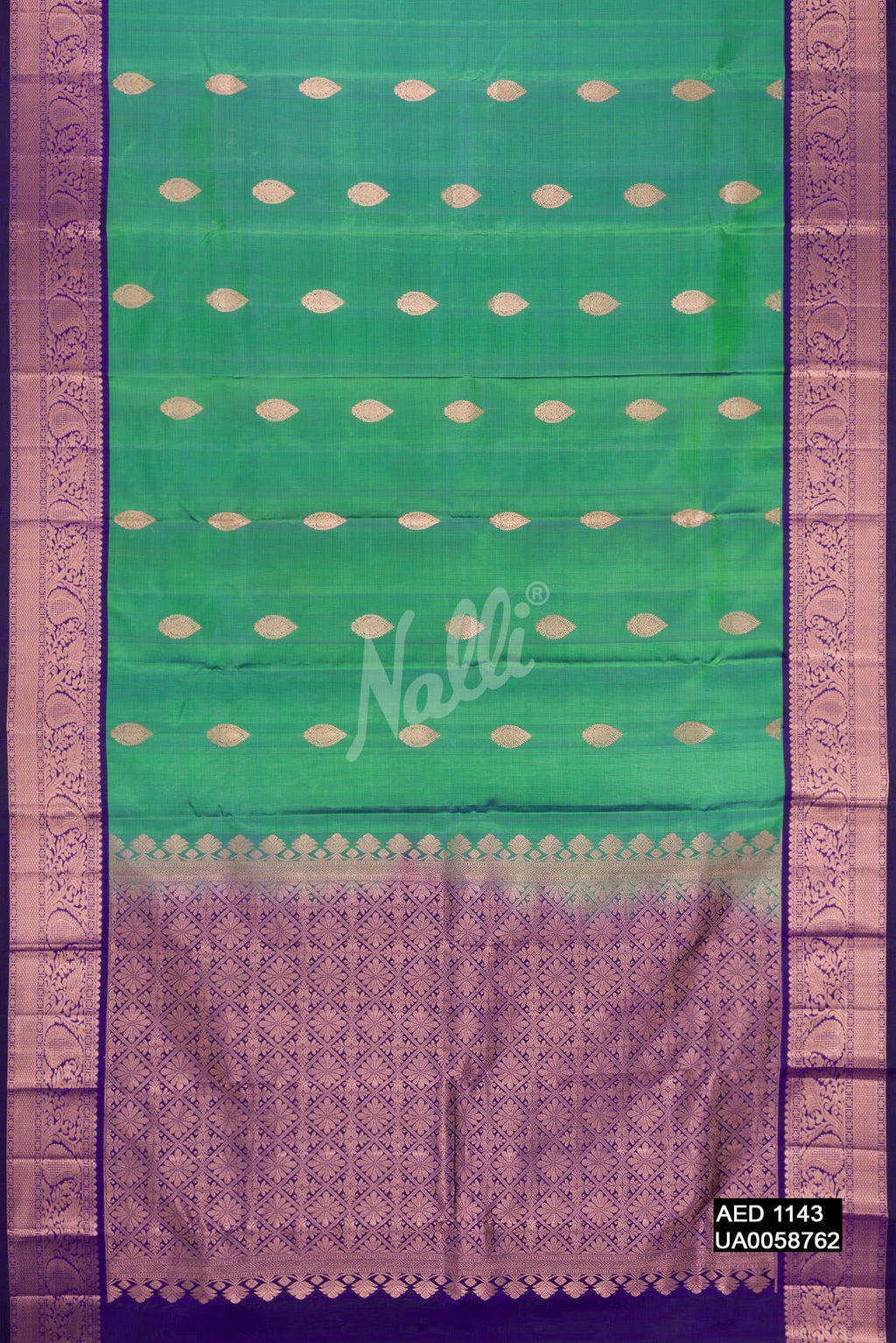 Green Kanchipuram Silk Saree