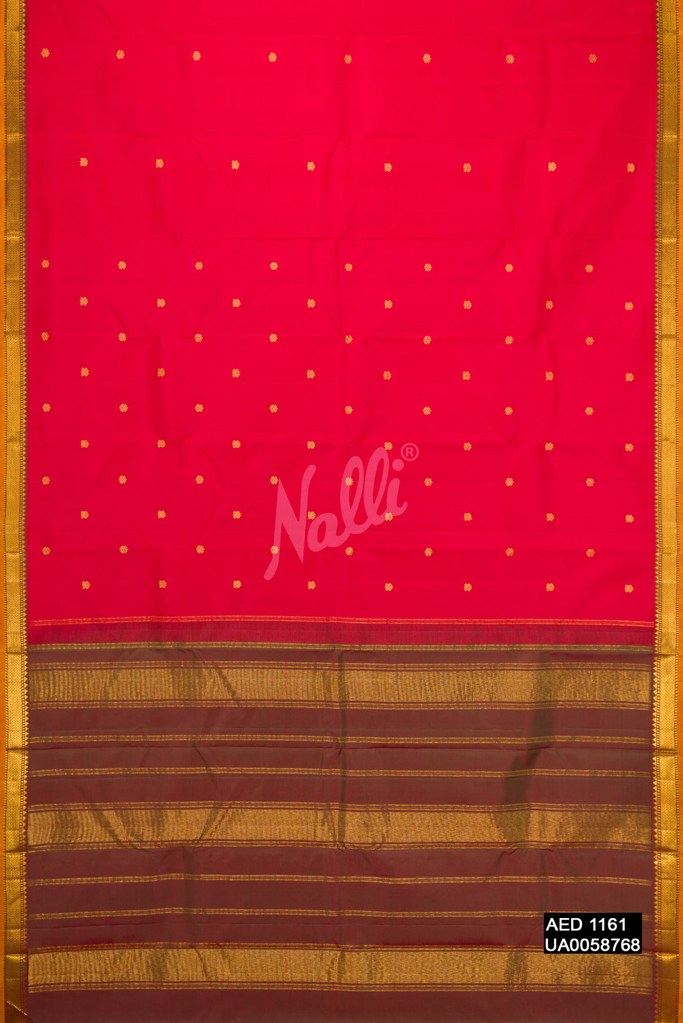 Red Kanchipuram Silk Saree