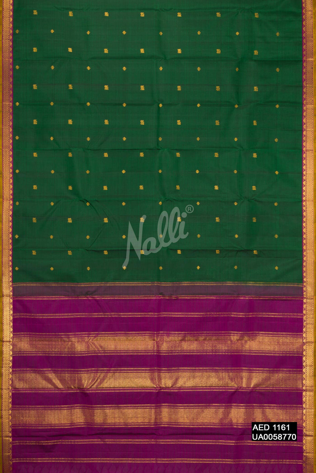 Green Kanchipuram Silk Saree
