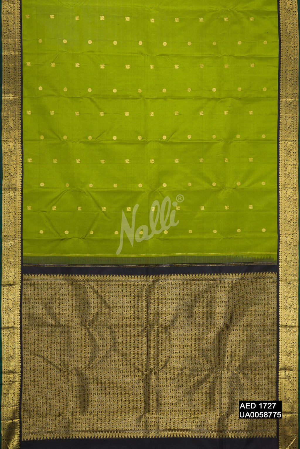 Green Kanchipuram Silk Saree