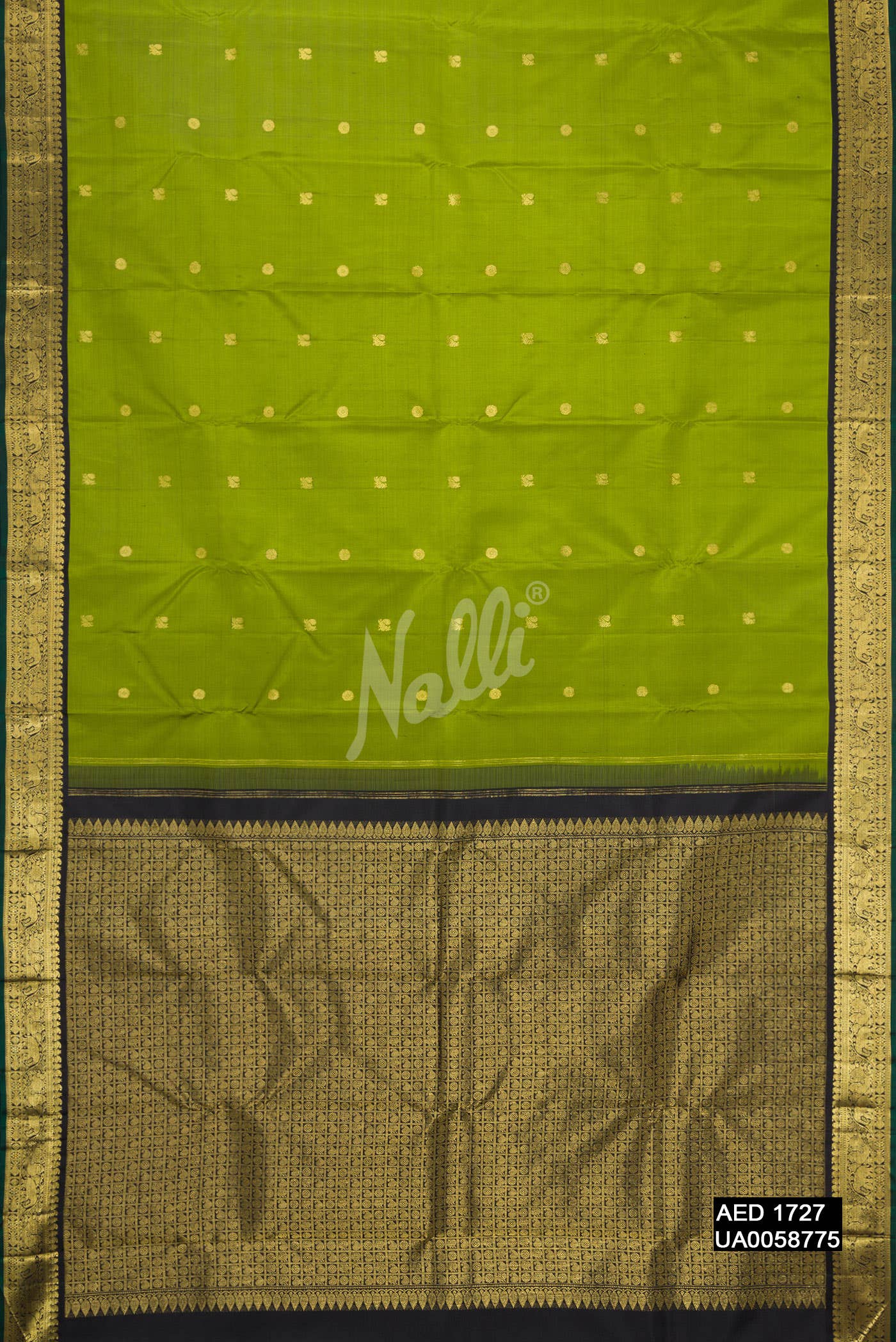 Green Kanchipuram Silk Saree