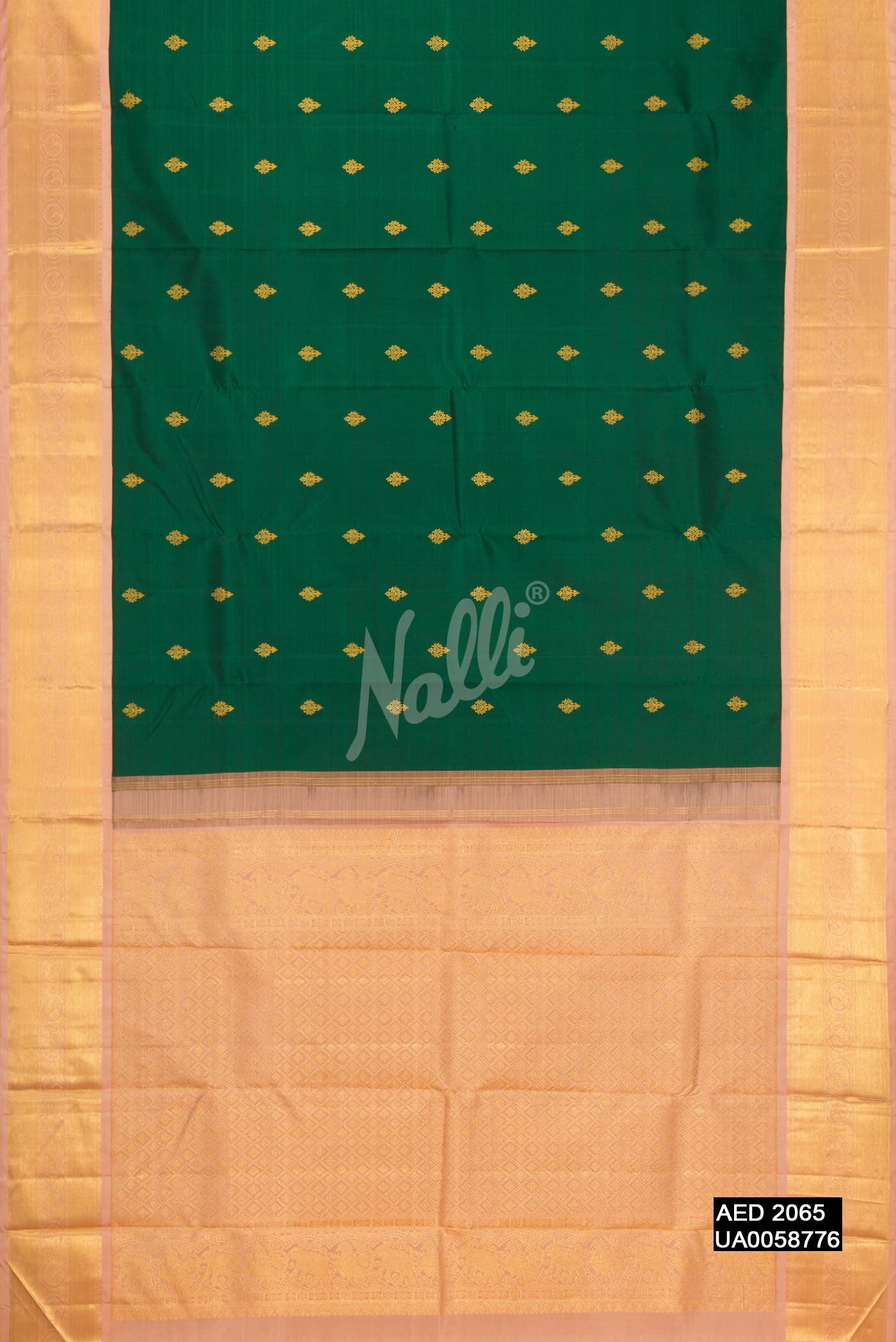 Green Kanchipuram Silk Saree