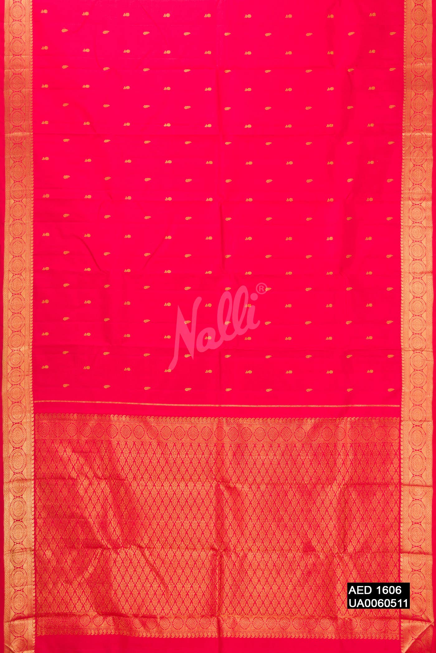 Red Kanchipuram Silk Saree