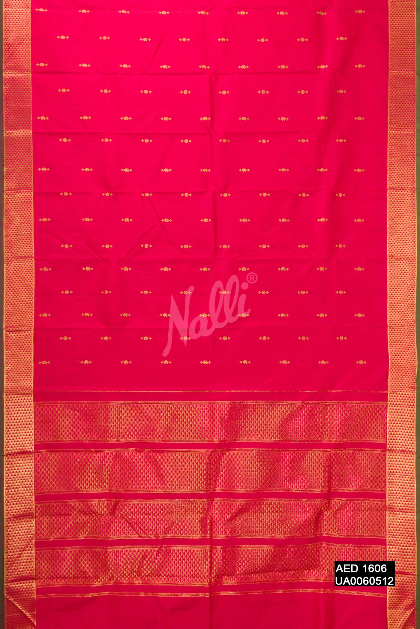 Red Kanchipuram Silk Saree