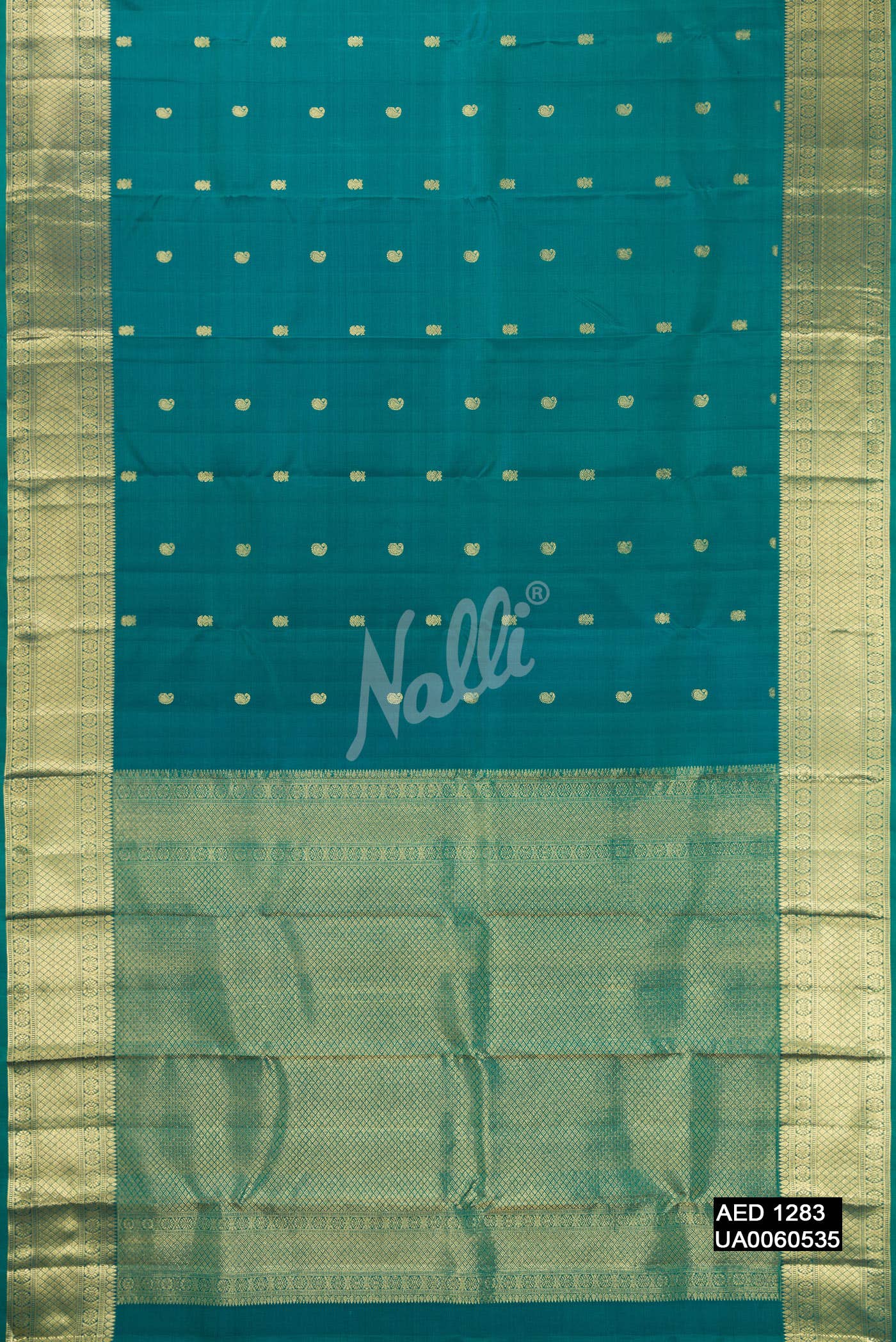 Green Kanchipuram Silk Saree
