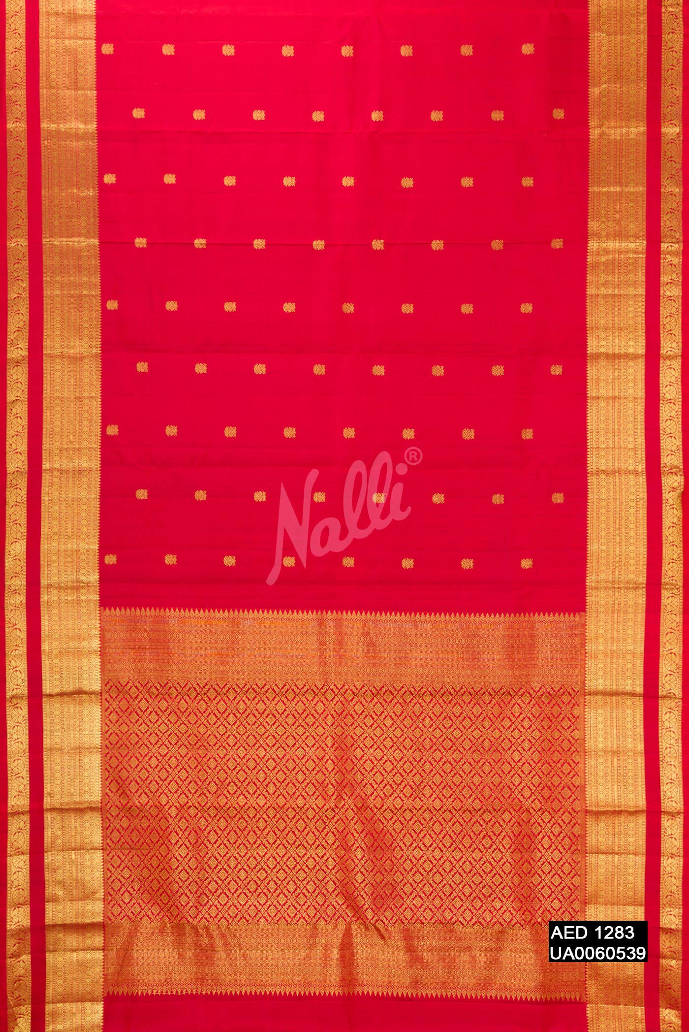 Red Kanchipuram Silk Saree