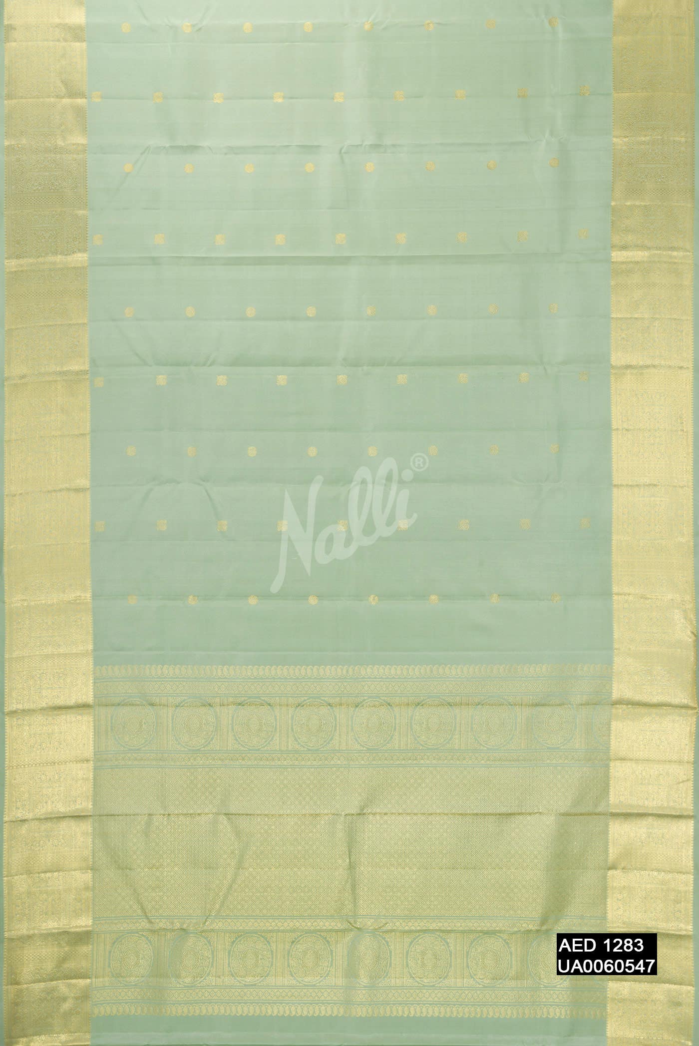 Light Green Kanchipuram Silk Saree