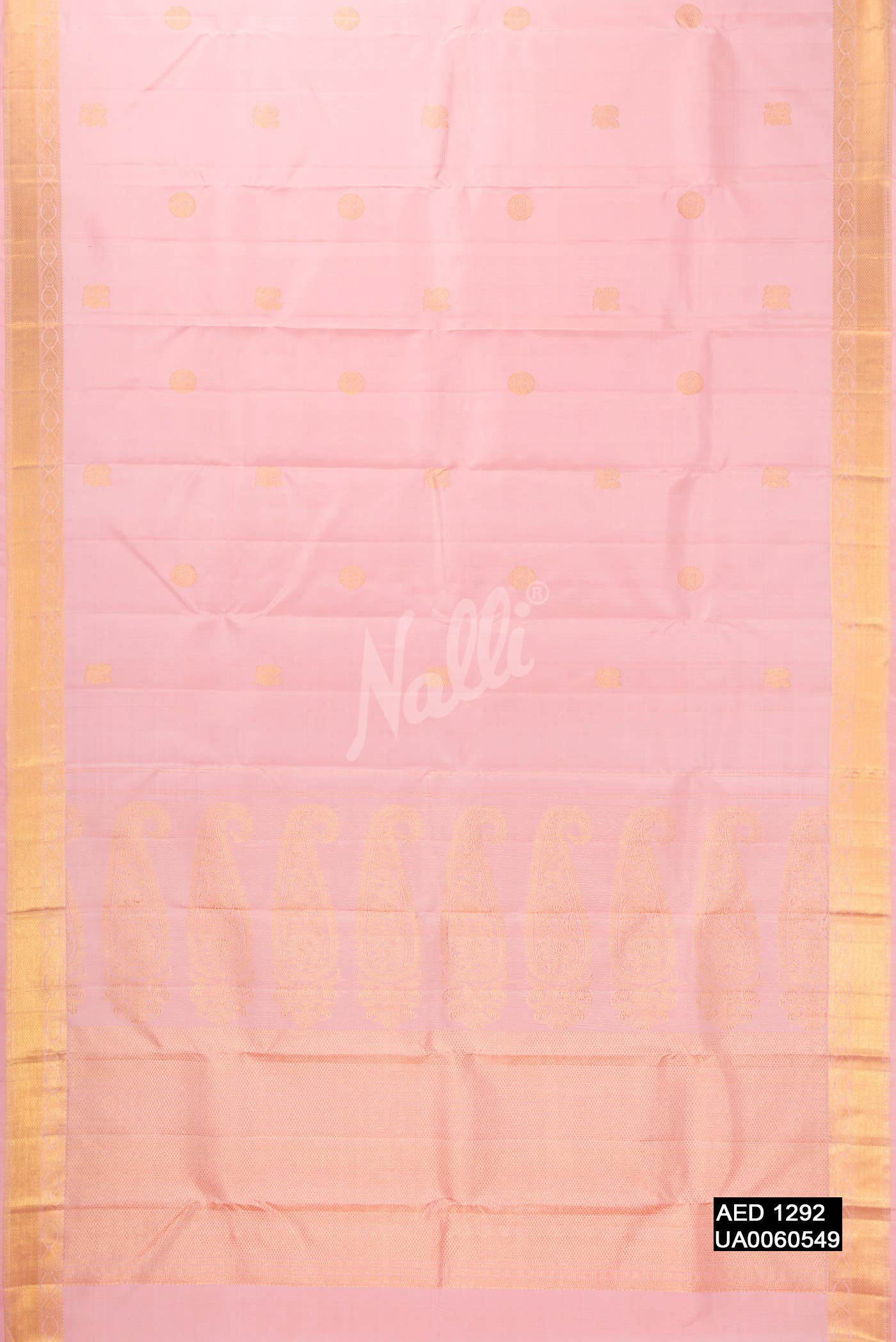 Pink Kanchipuram Silk Saree
