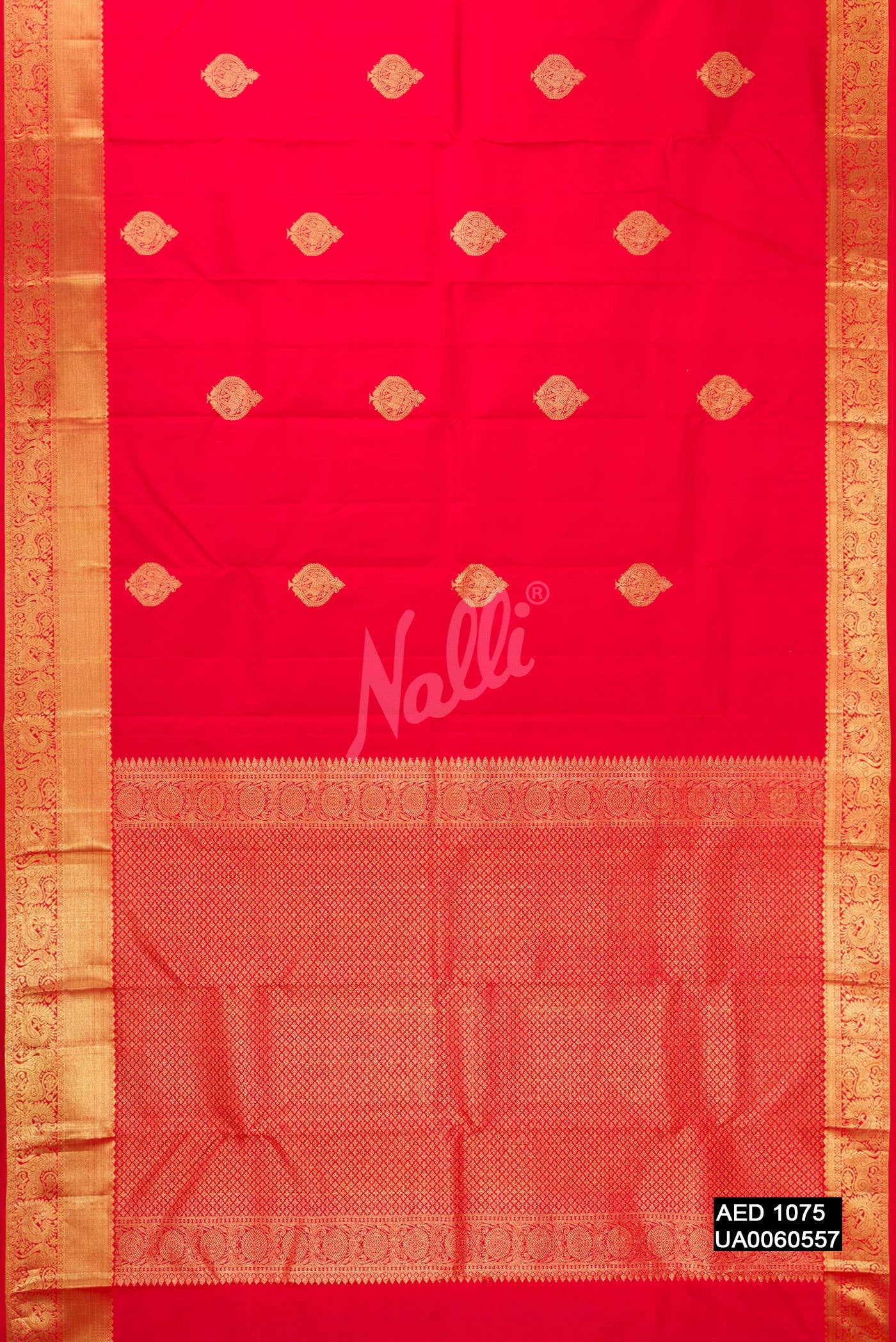 Red Kanchipuram Silk Saree