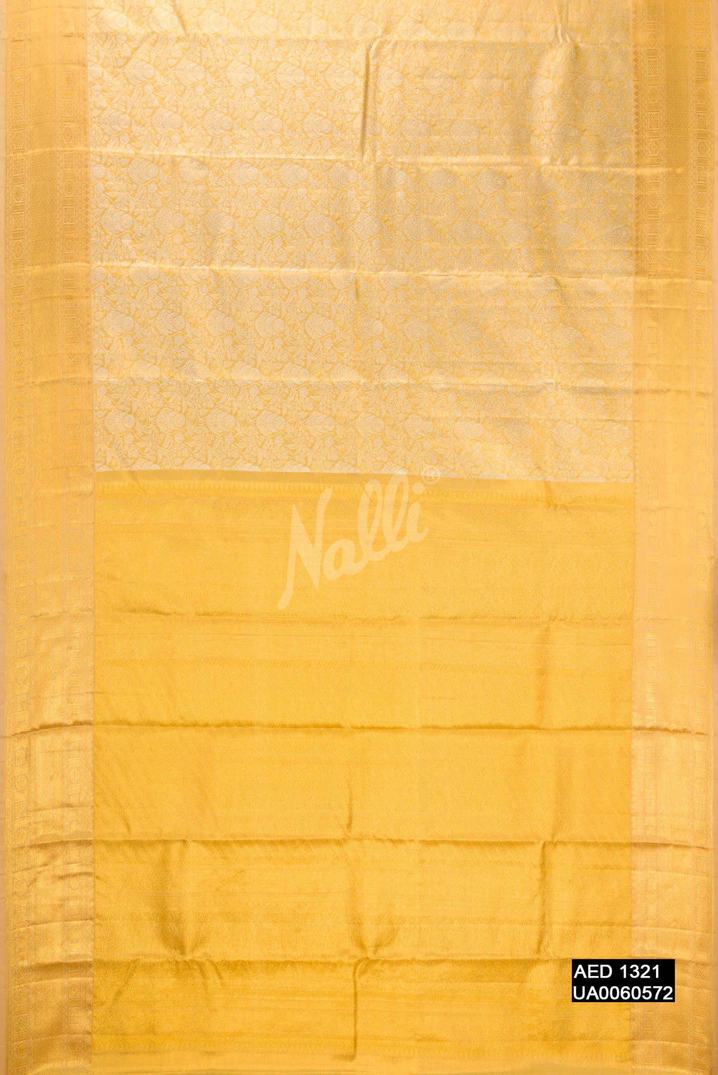 Gold Kanchipuram Tissue Silk Saree