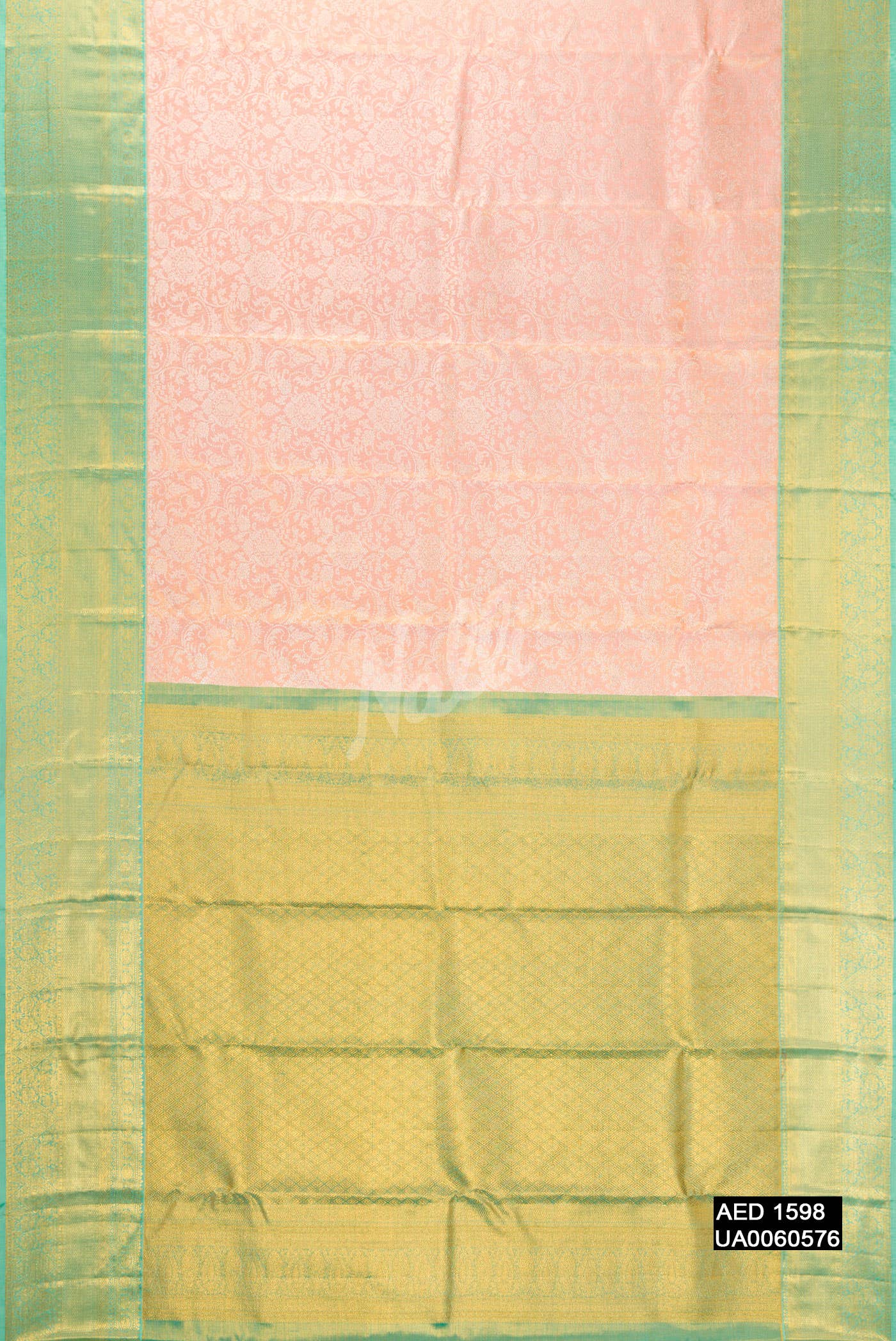 Pink Kanchipuram Tissue Silk Saree