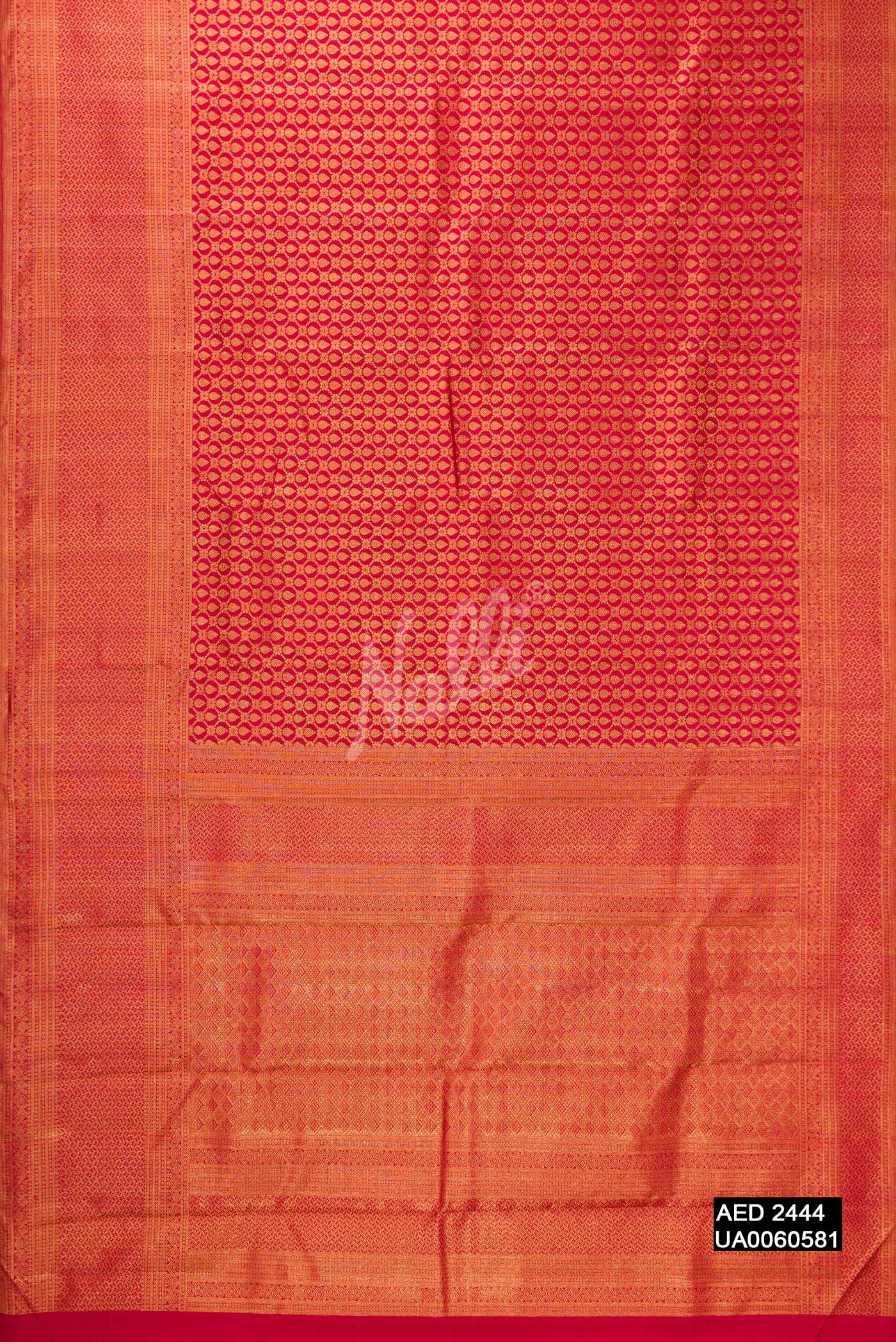 Red Kanchipuram Silk Saree