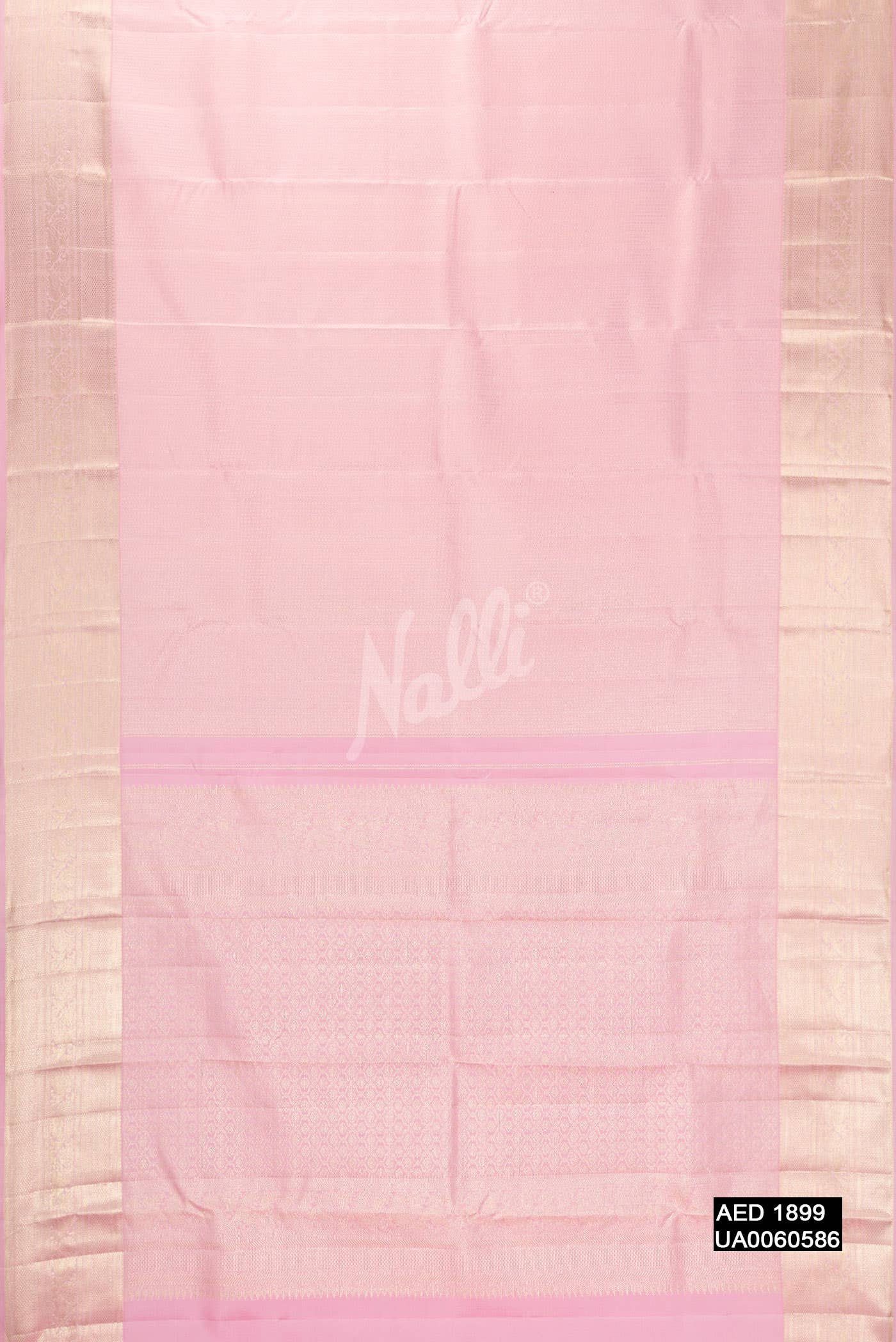 Pink Kanchipuram Silk Saree