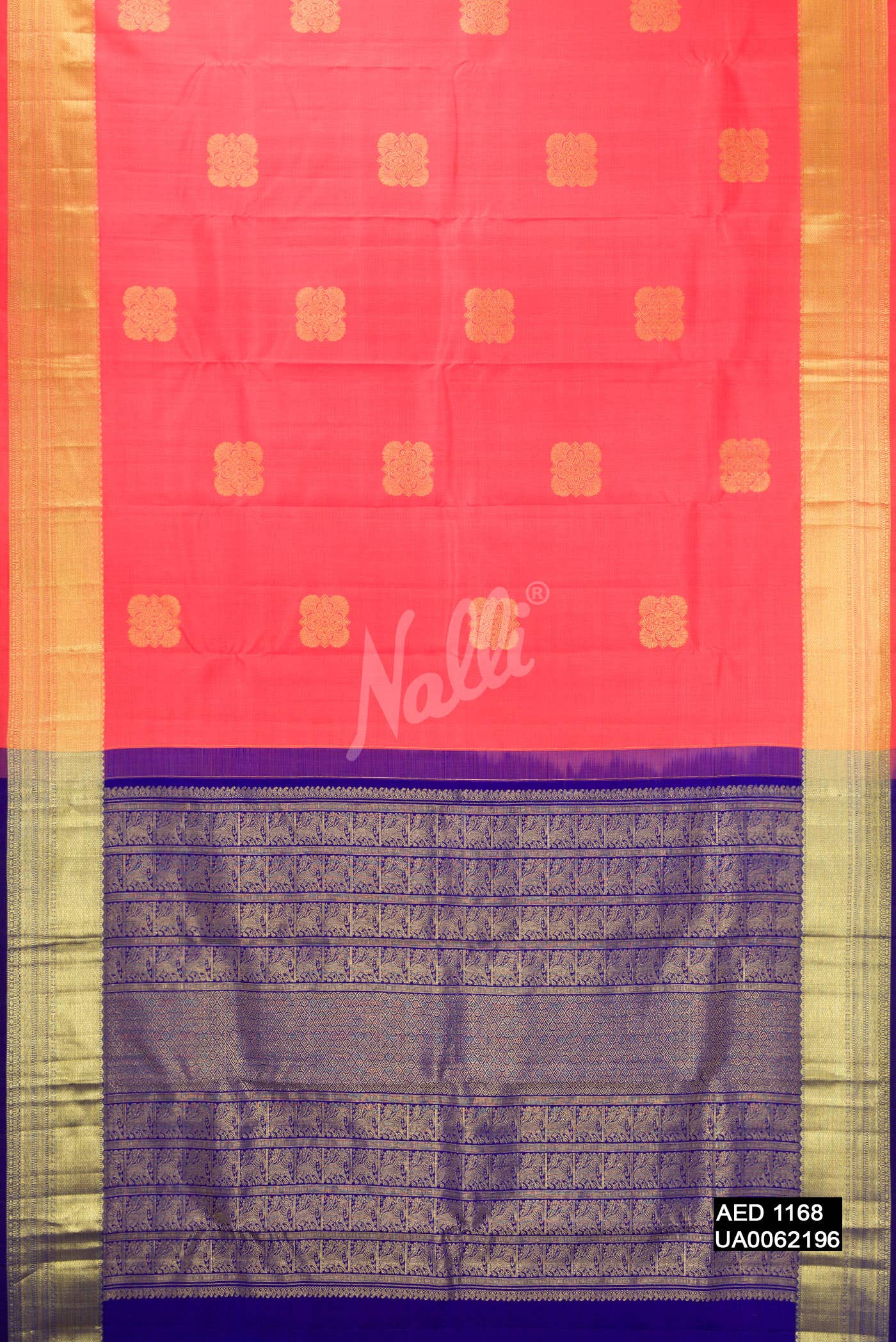 Pink Kanchipuram Silk Saree