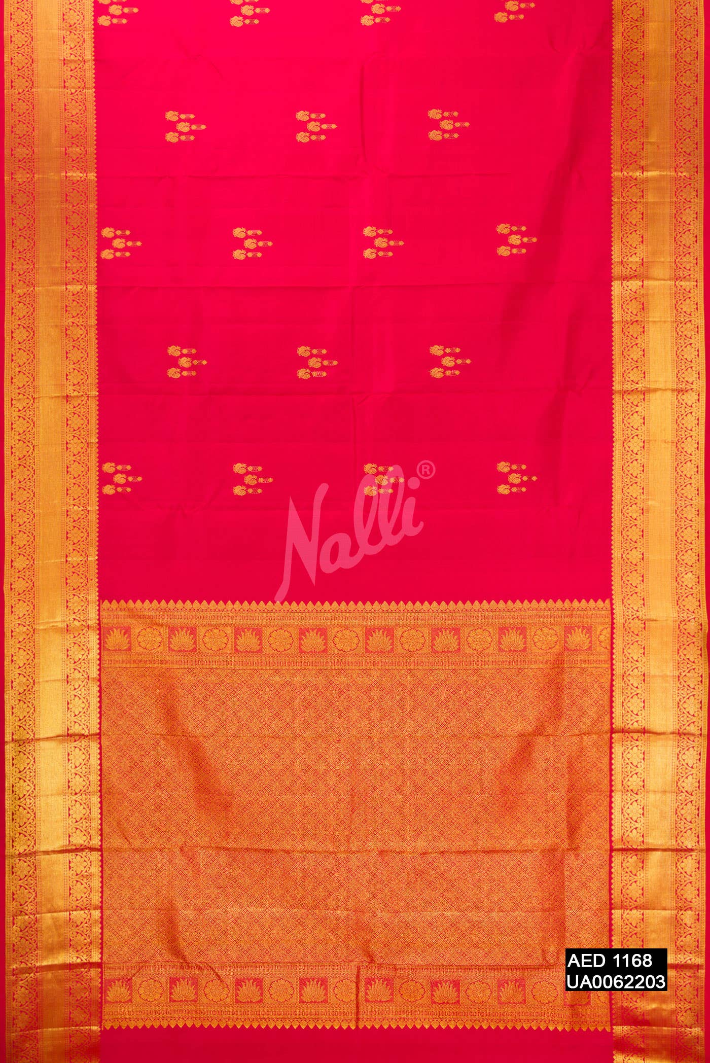 Red Kanchipuram Silk Saree