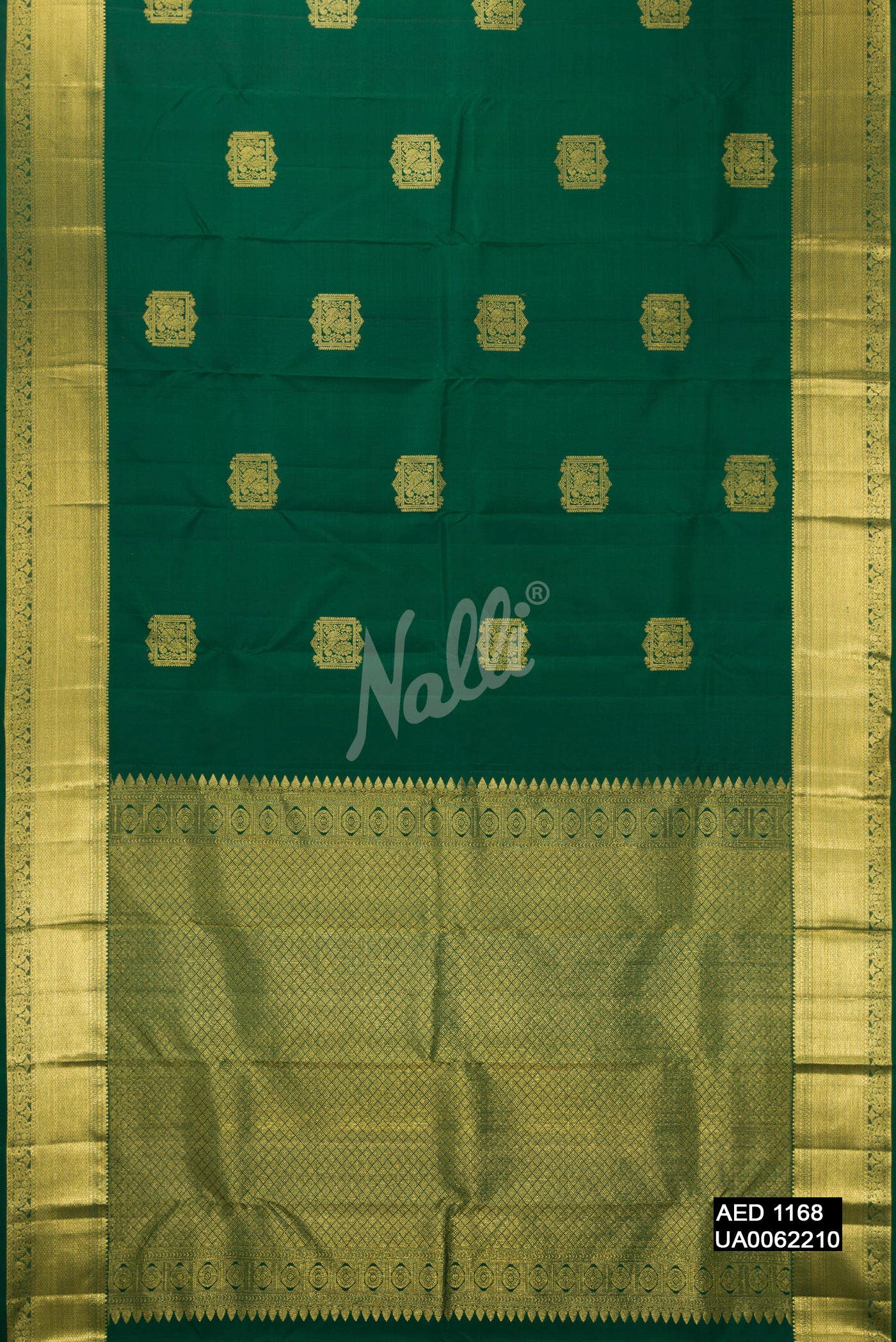 Green Kanchipuram Silk Saree