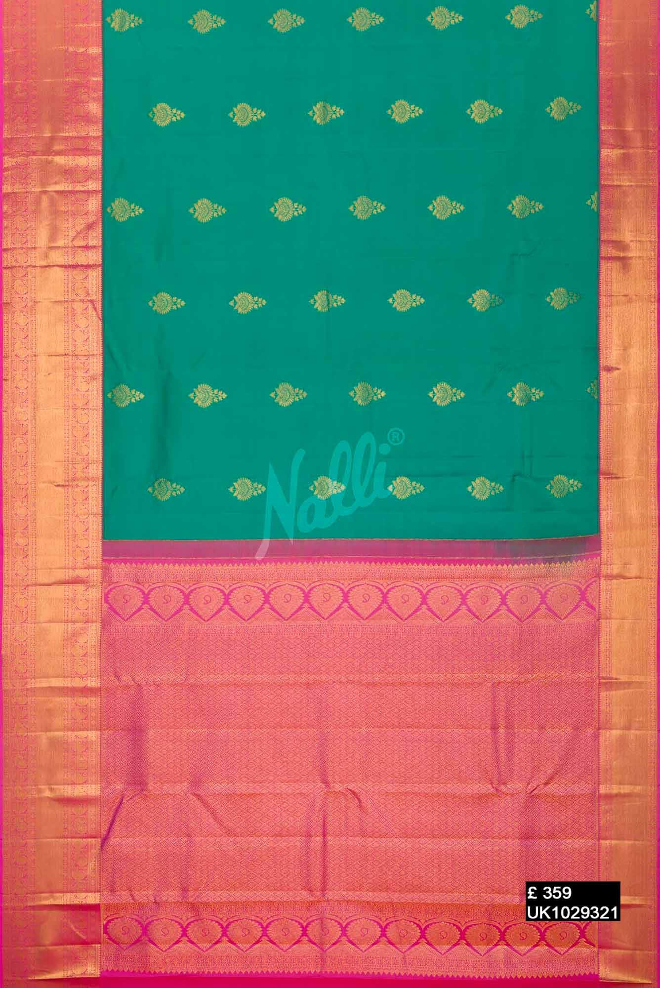 Green Kanchipuram Silk Saree