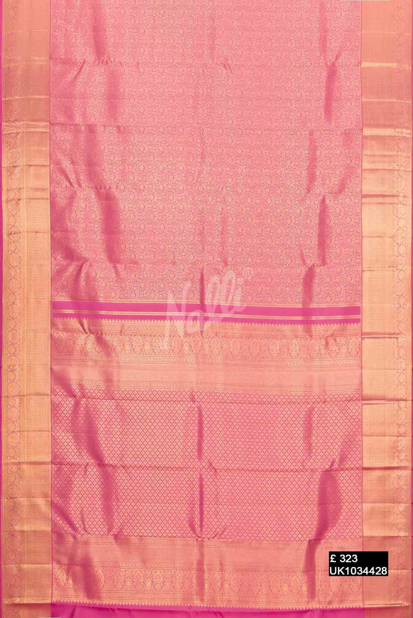 Lavender Kanchipuram Silk Saree