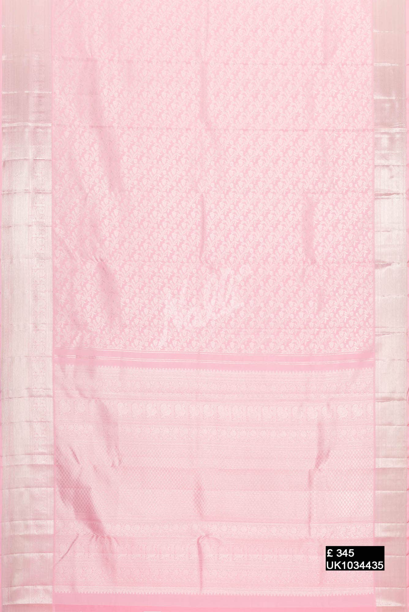 Pink Kanchipuram Silk Saree